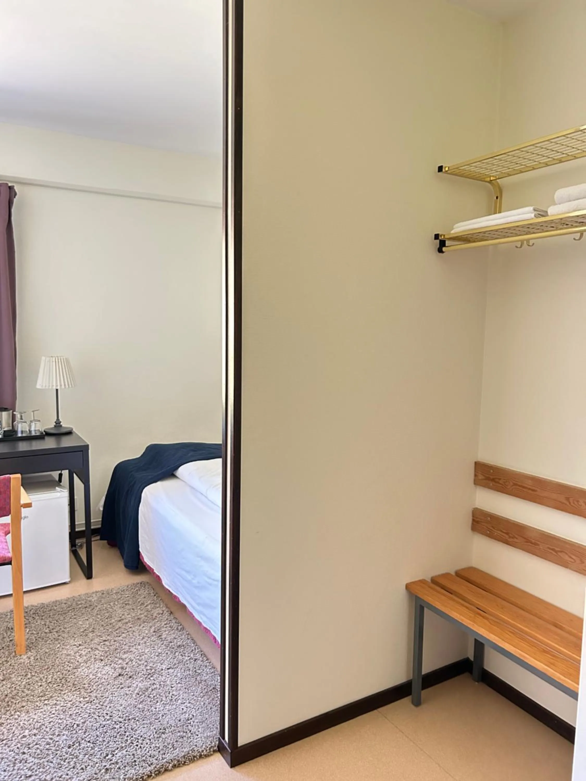 Photo of the whole room, Bed in Klackbergsgården