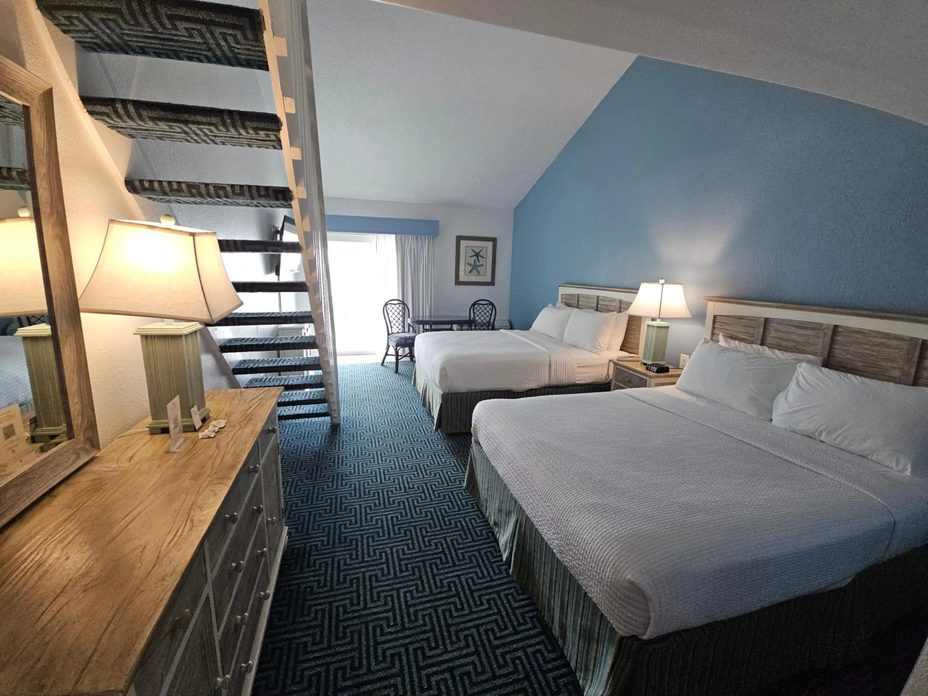 Bed in Surf Side Hotel