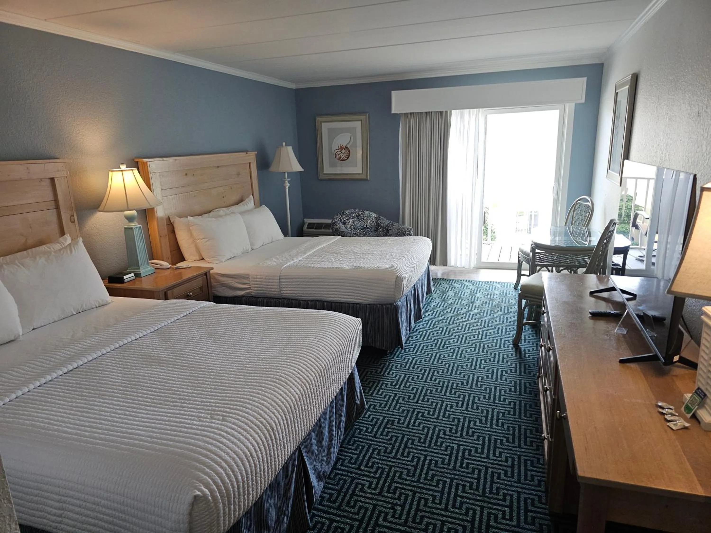 Bed in Surf Side Hotel