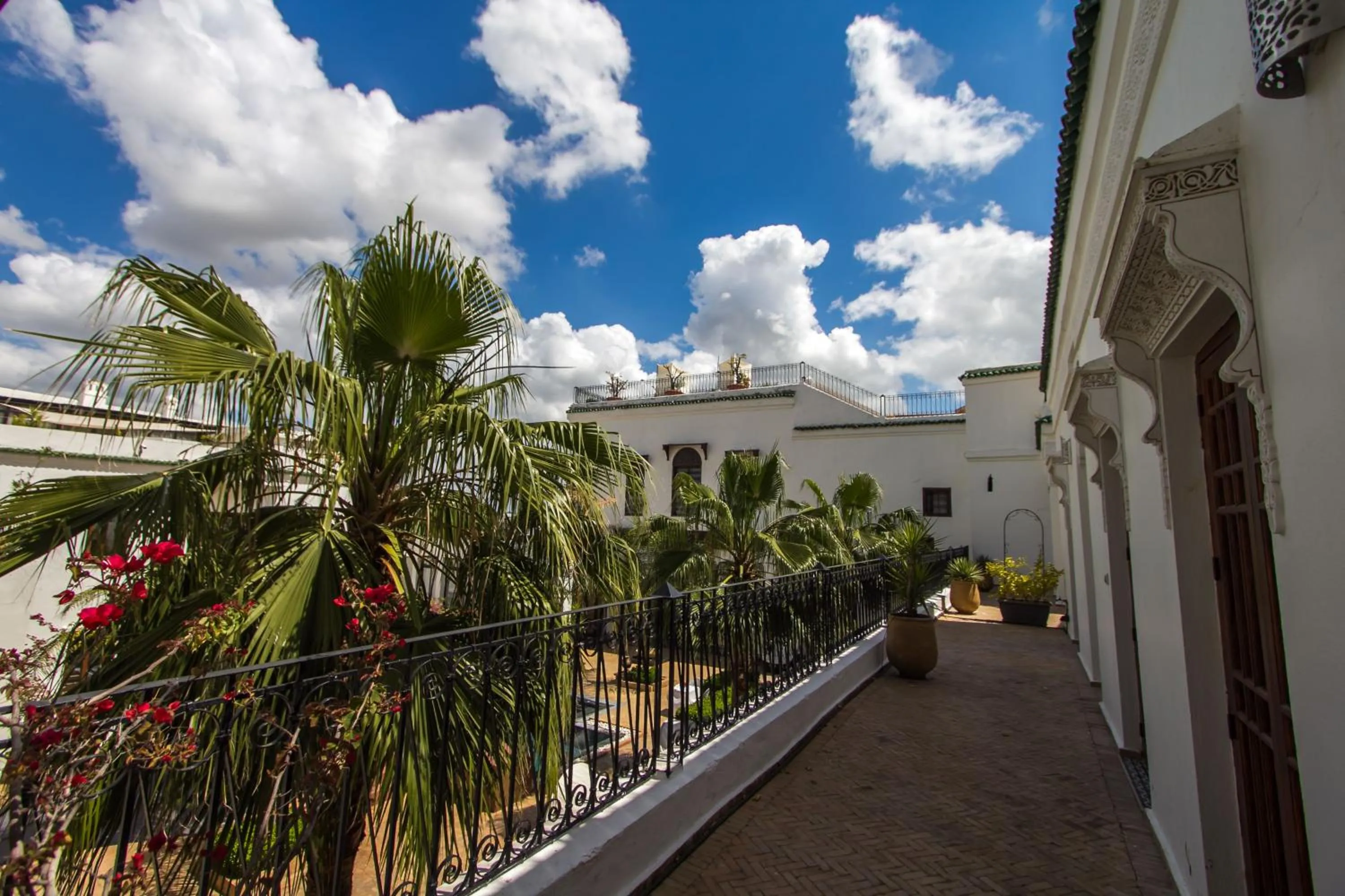 Balcony/Terrace in Riad Mayfez Suites & Spa