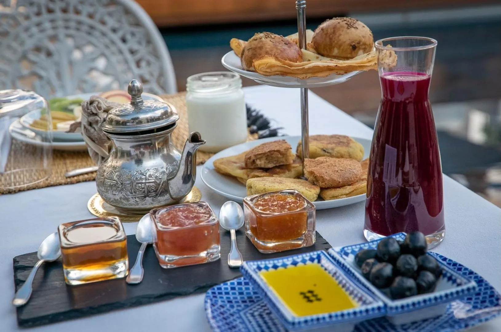 Breakfast in Riad Mayfez Suites & Spa
