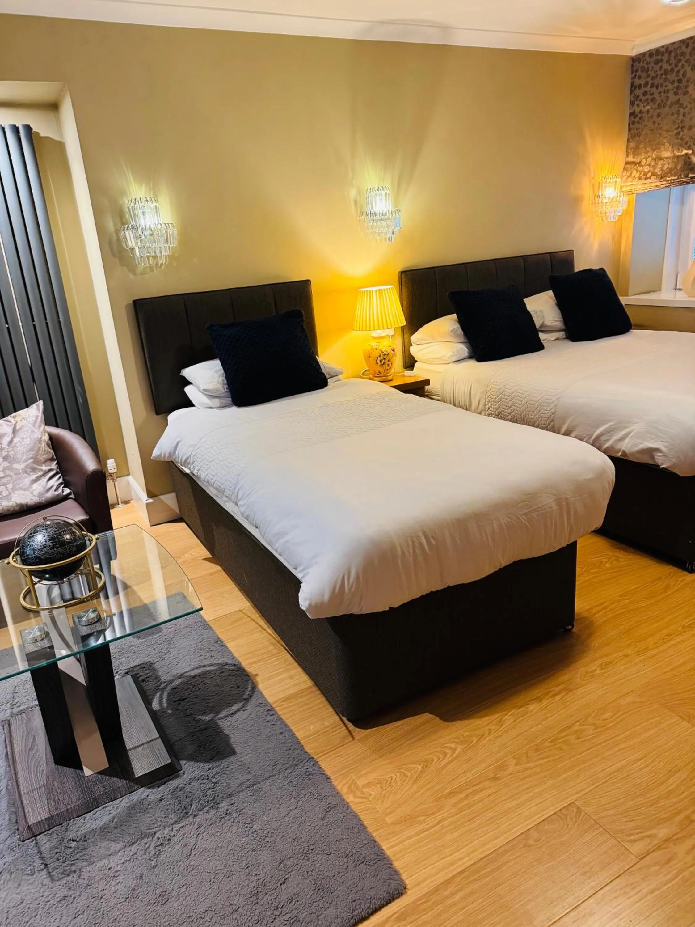 Bed in The Milton Accommodation