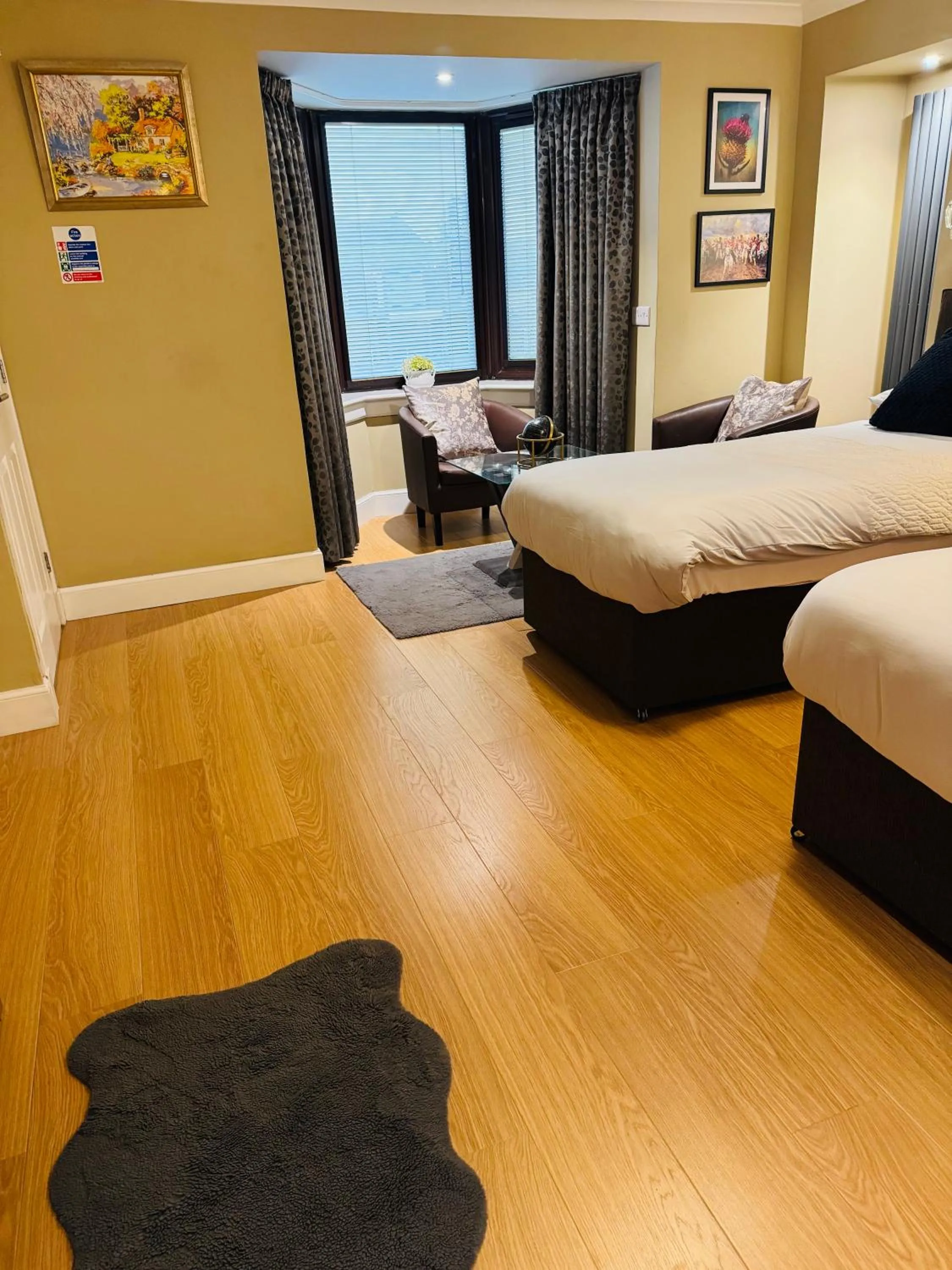 Bed in The Milton Accommodation