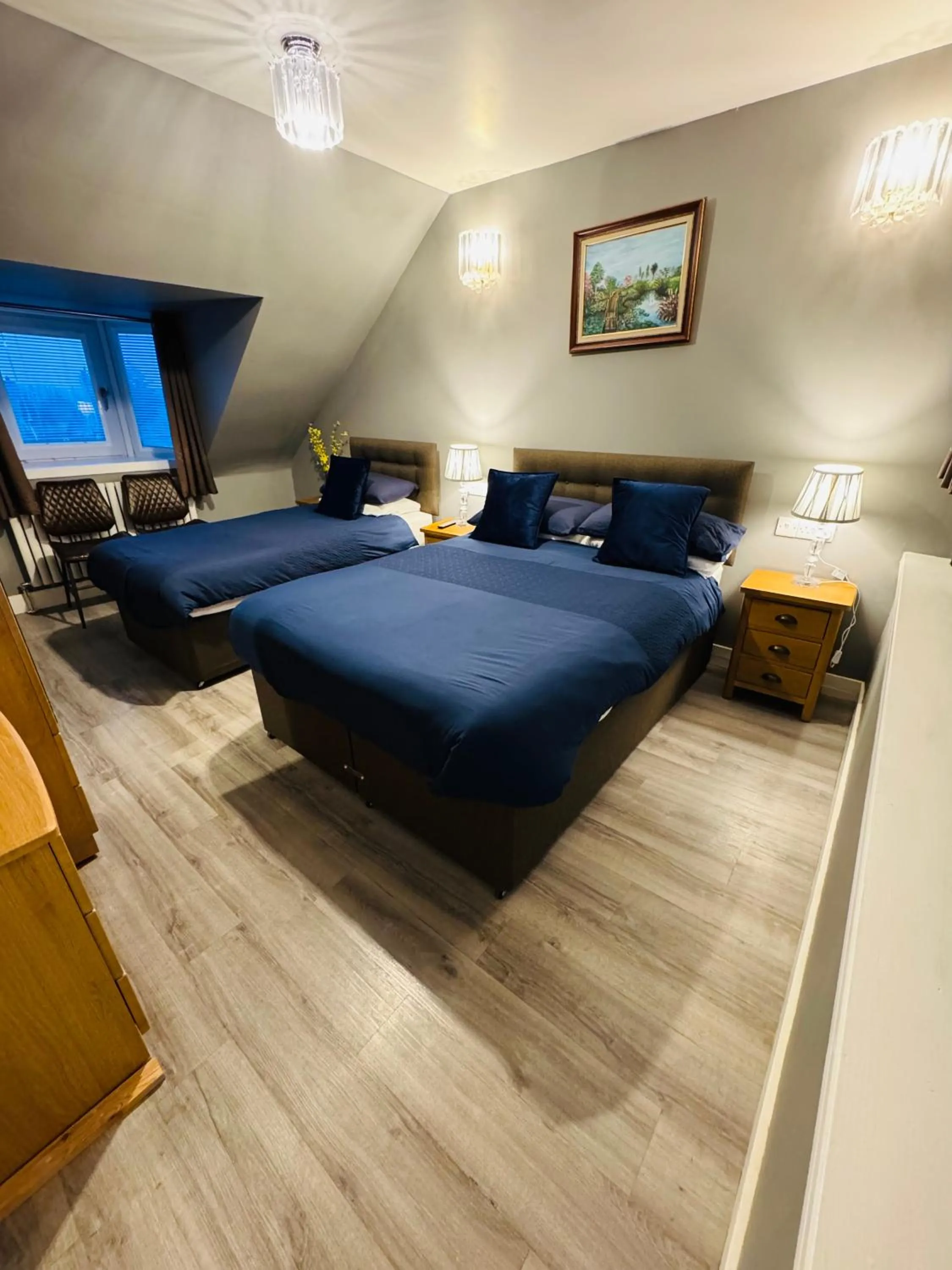 Bed in The Milton Accommodation