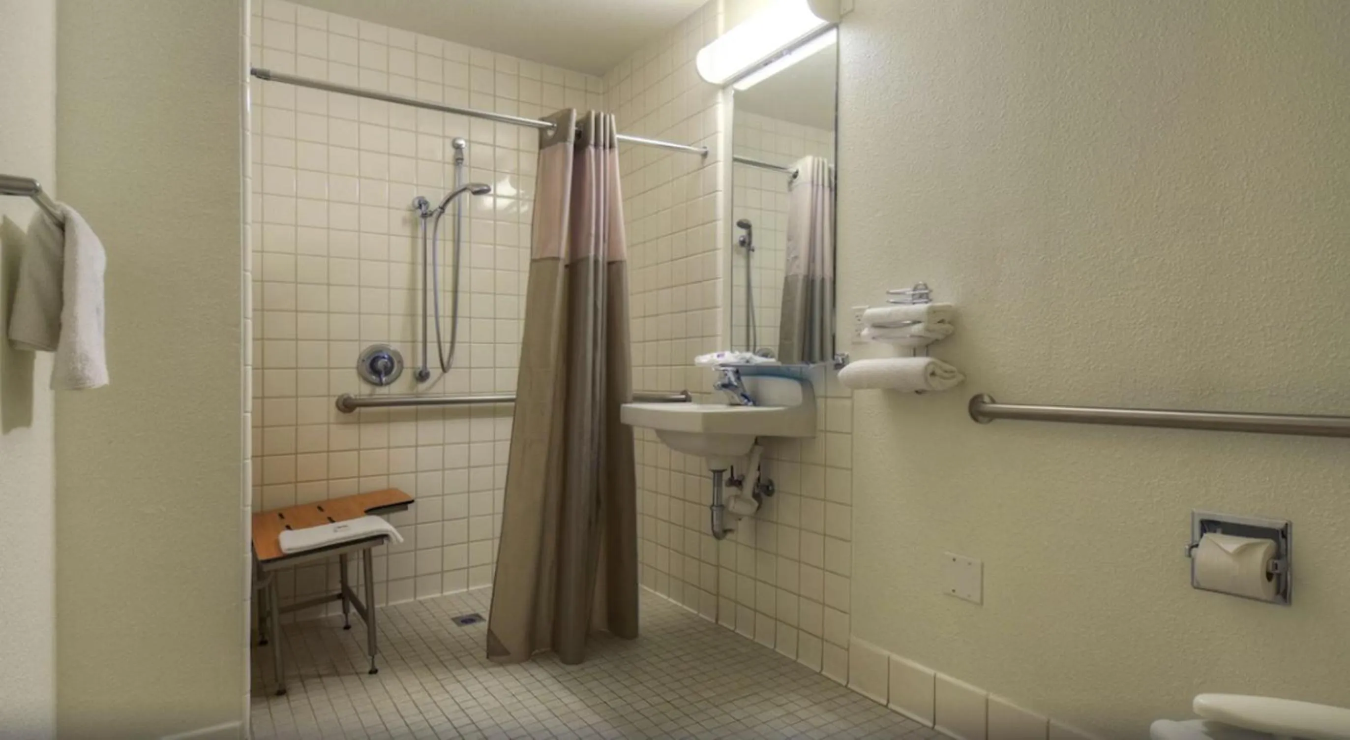 Bathroom in Motel 6-Santa Ana, CA