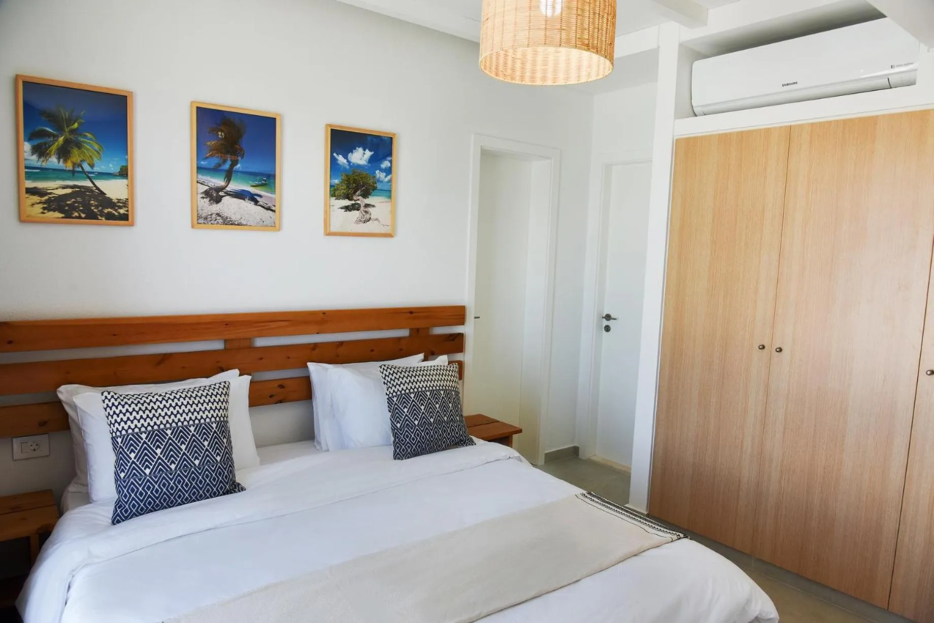 Bed in La Siesta Hotel & Beach Resort