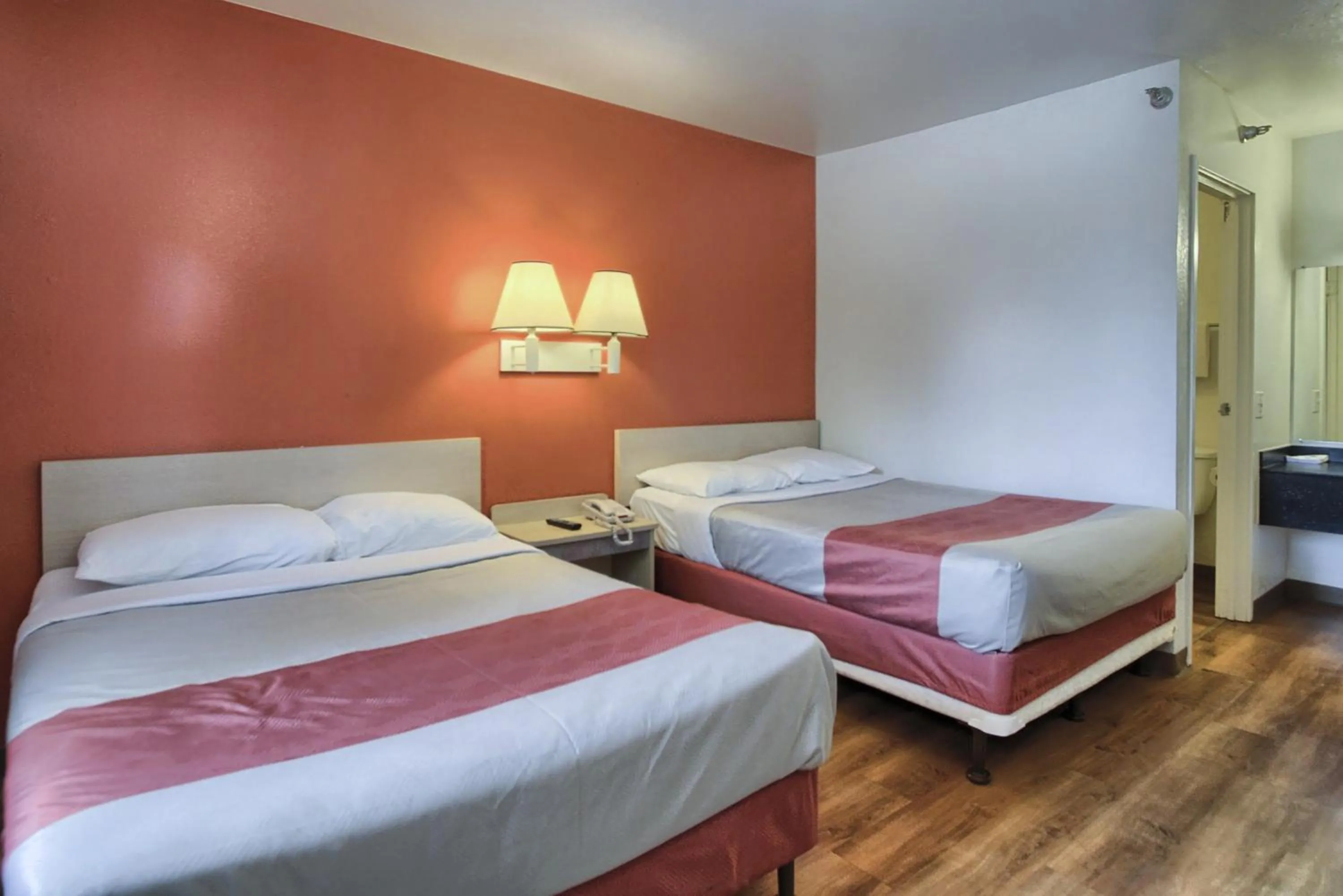 Bedroom, Bed in Motel 6-New Cumberland, PA - Harrisburg - Hershey South