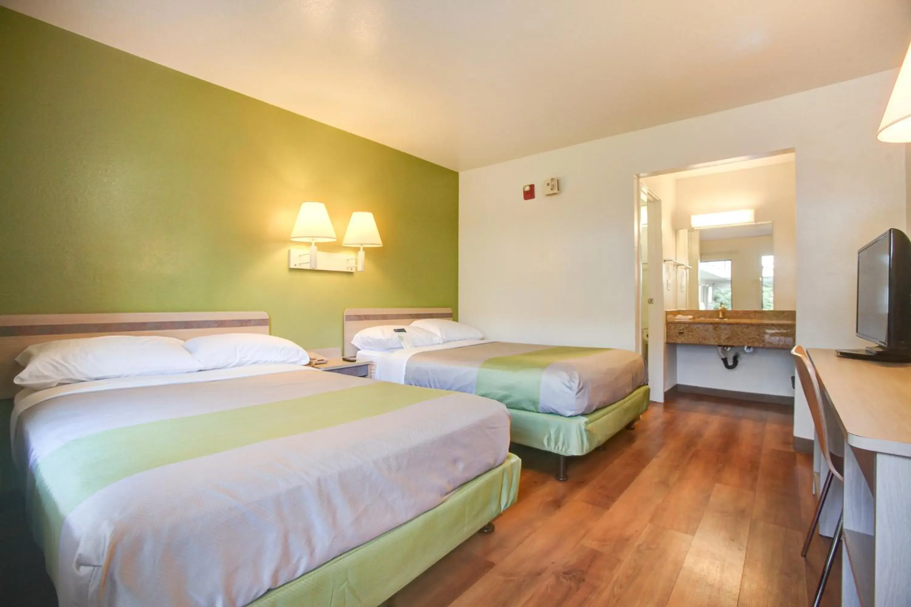 Bedroom, Bed in Motel 6-Elkton, MD Bedroom, Bed in Motel 6-Elkton, MD