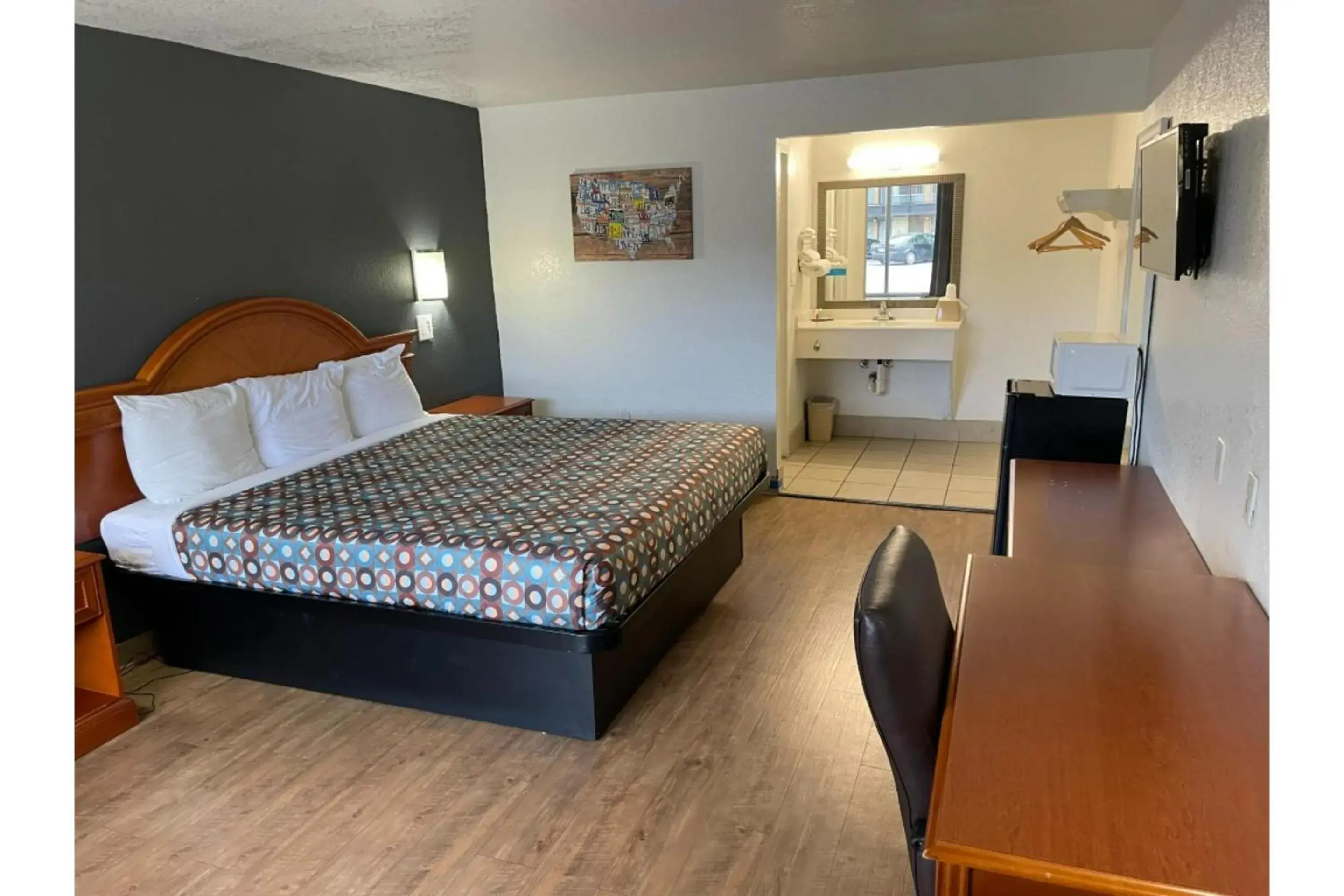 Bedroom, Bed in Budget Inn Greenville By Hotel O I-85 Bedroom, Bed in Budget Inn Greenville By Hotel O I-85