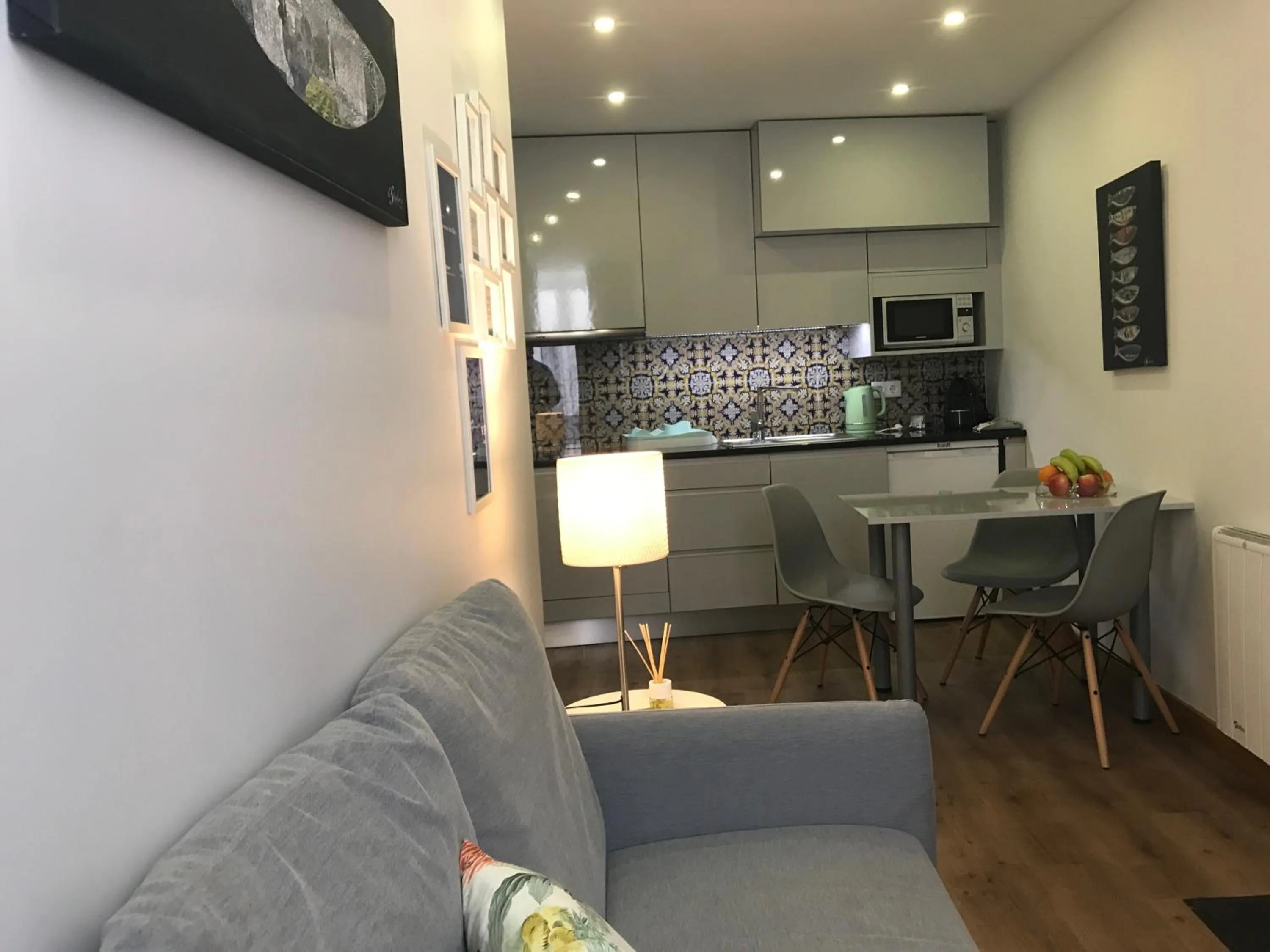 Kitchen or kitchenette in Povoa do Mar