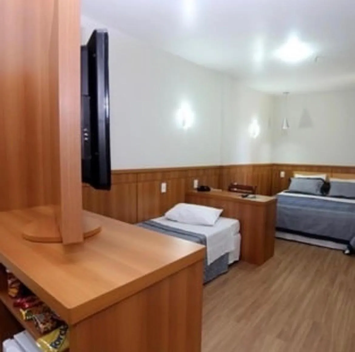Bed in Terrazzo Hotel Campos dos Goytacazes
