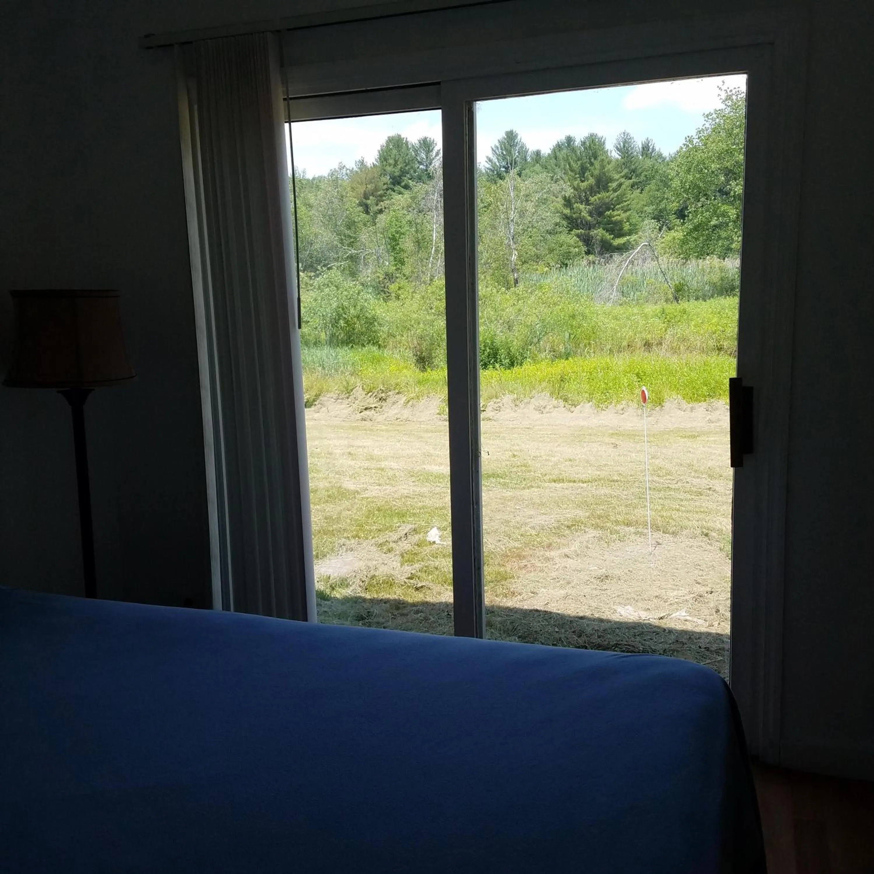 Bed in The becket Motel