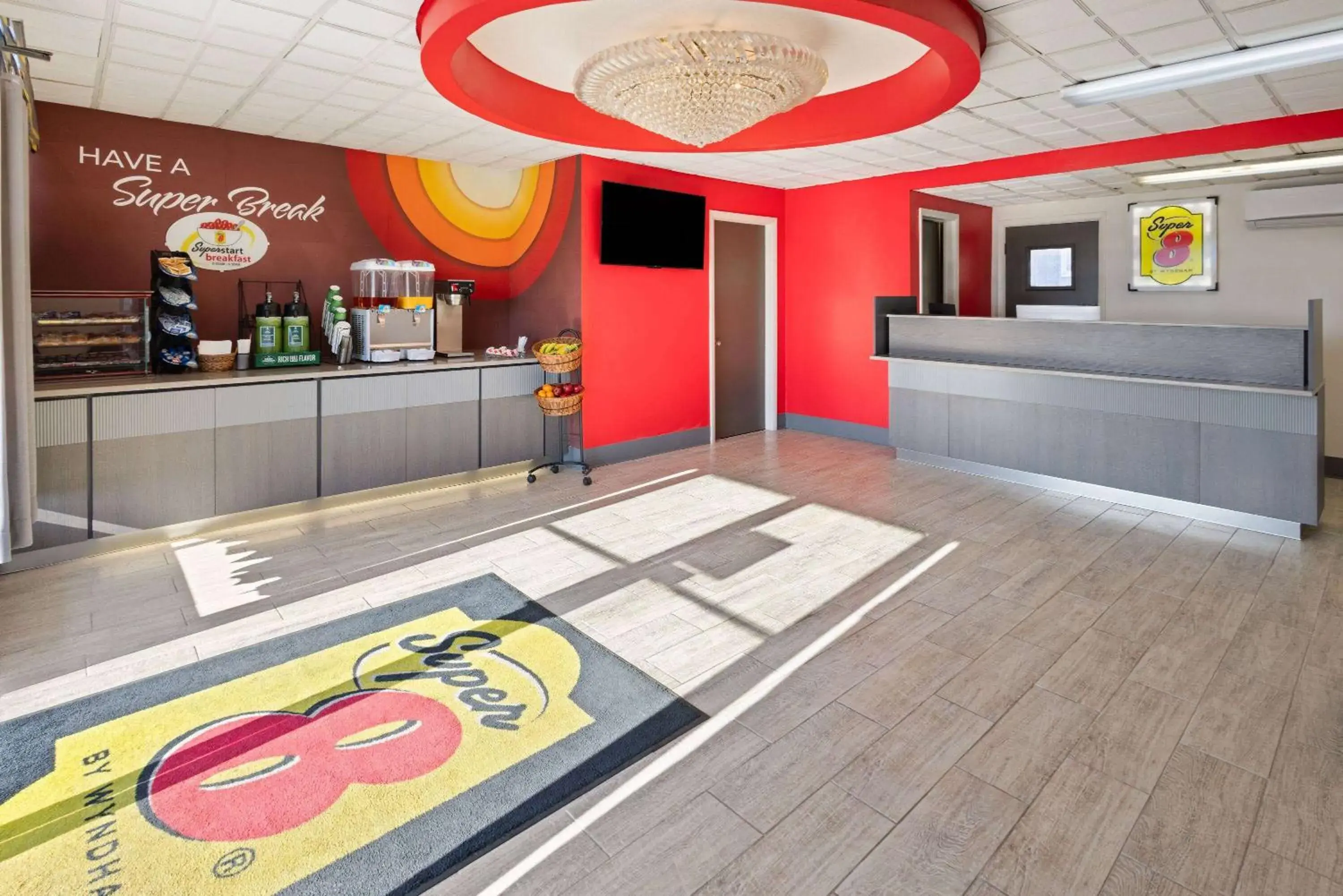 Lobby or reception in Super 8 by Wyndham Hazleton Lobby or reception in Super 8 by Wyndham Hazleton