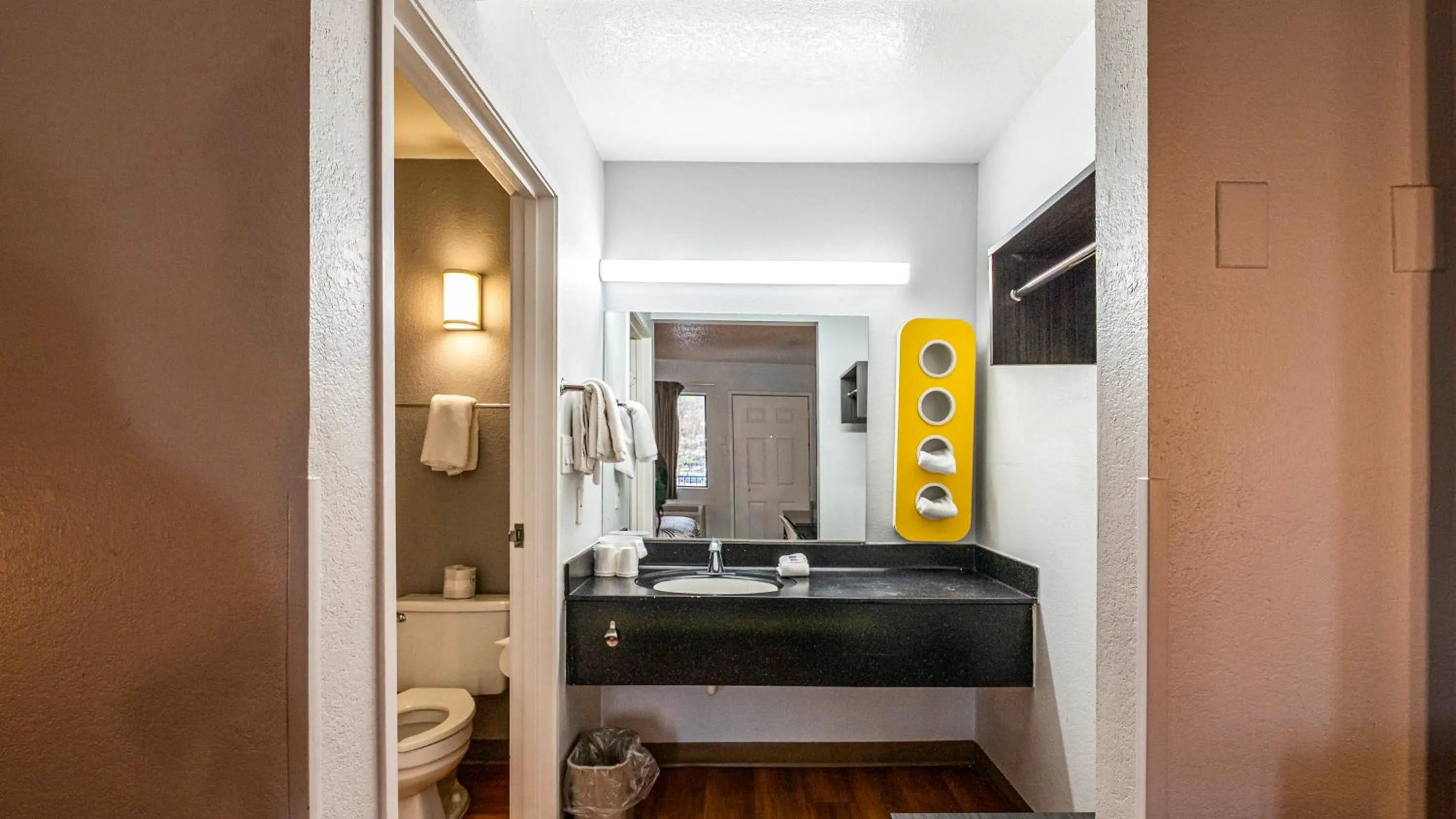 Bathroom in Motel 6-Wethersfield, CT - Hartford