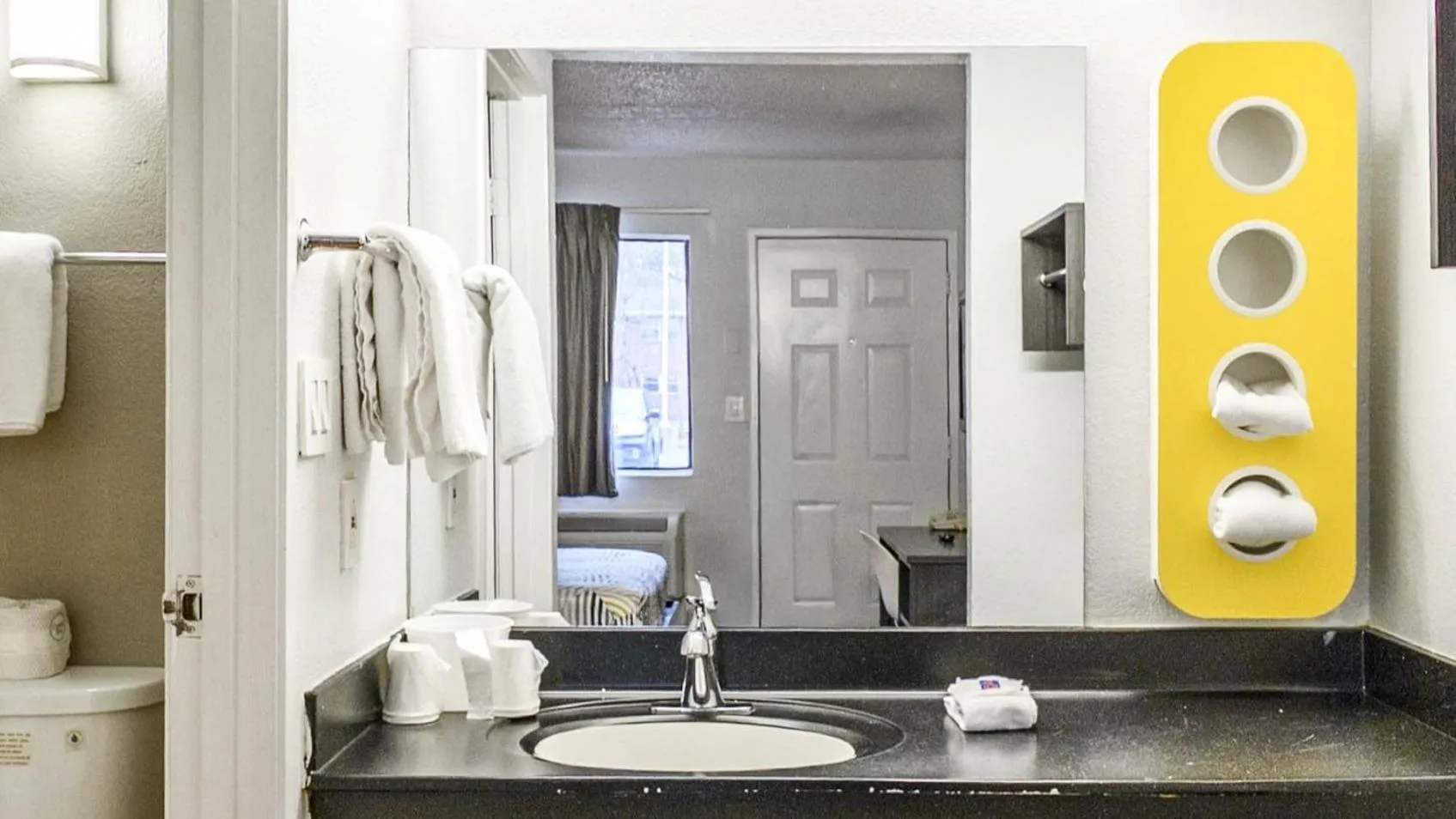 Bathroom in Motel 6-Wethersfield, CT - Hartford