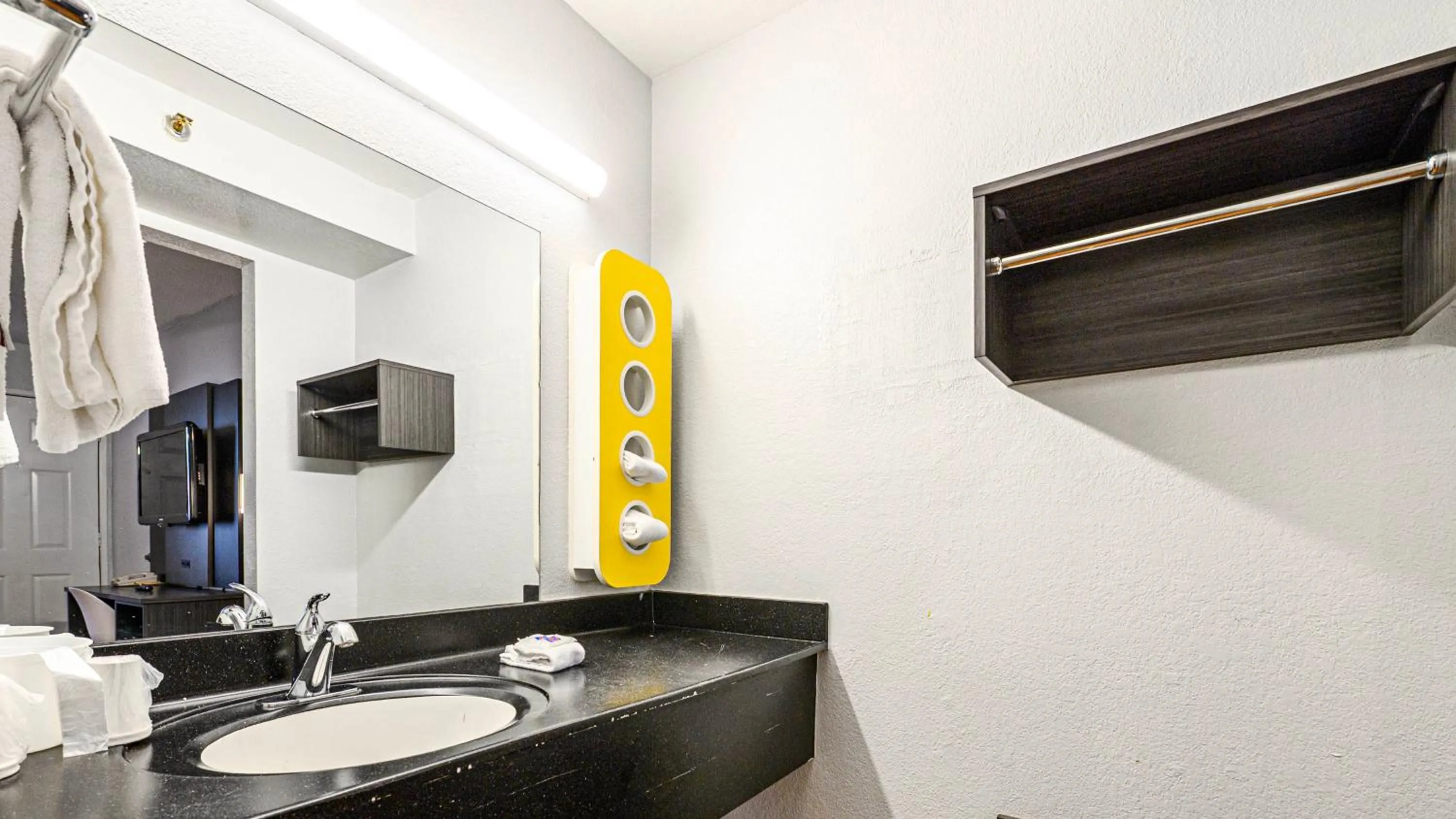 Bathroom in Motel 6-Wethersfield, CT - Hartford