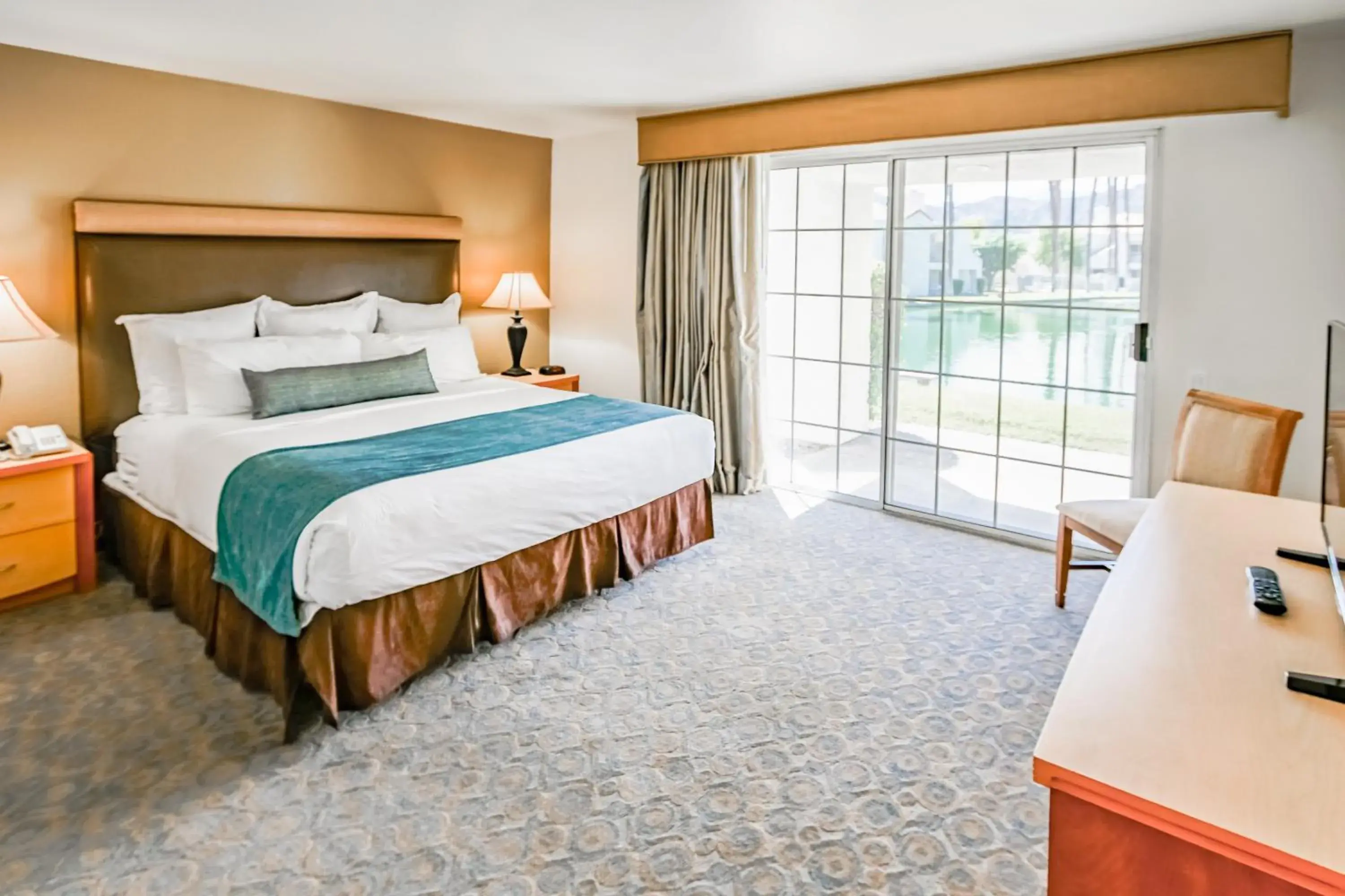 Bed in Desert Breezes Resort Bed in Desert Breezes Resort