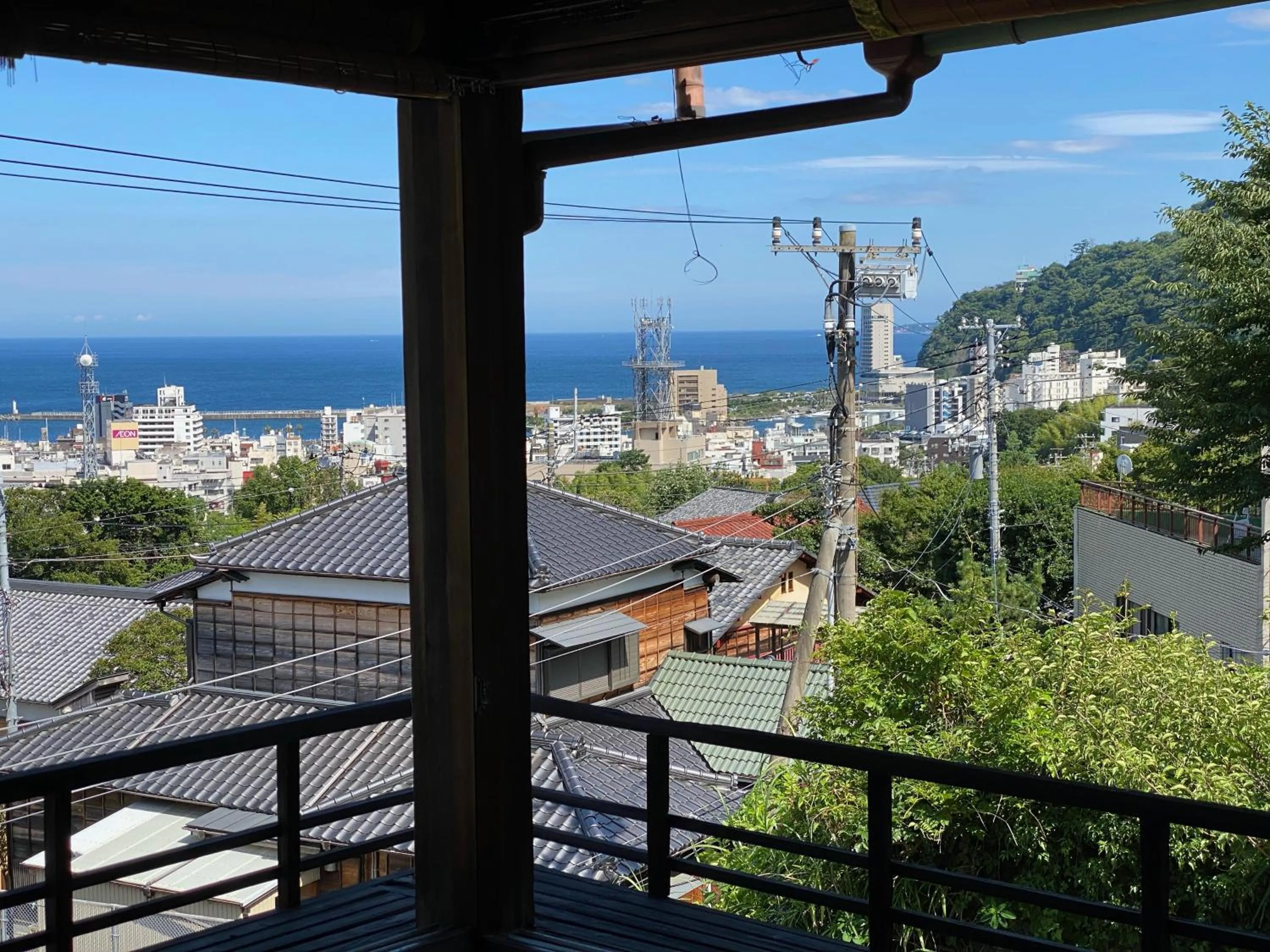 Sea view in Atami Ikyuan 熱海一休庵