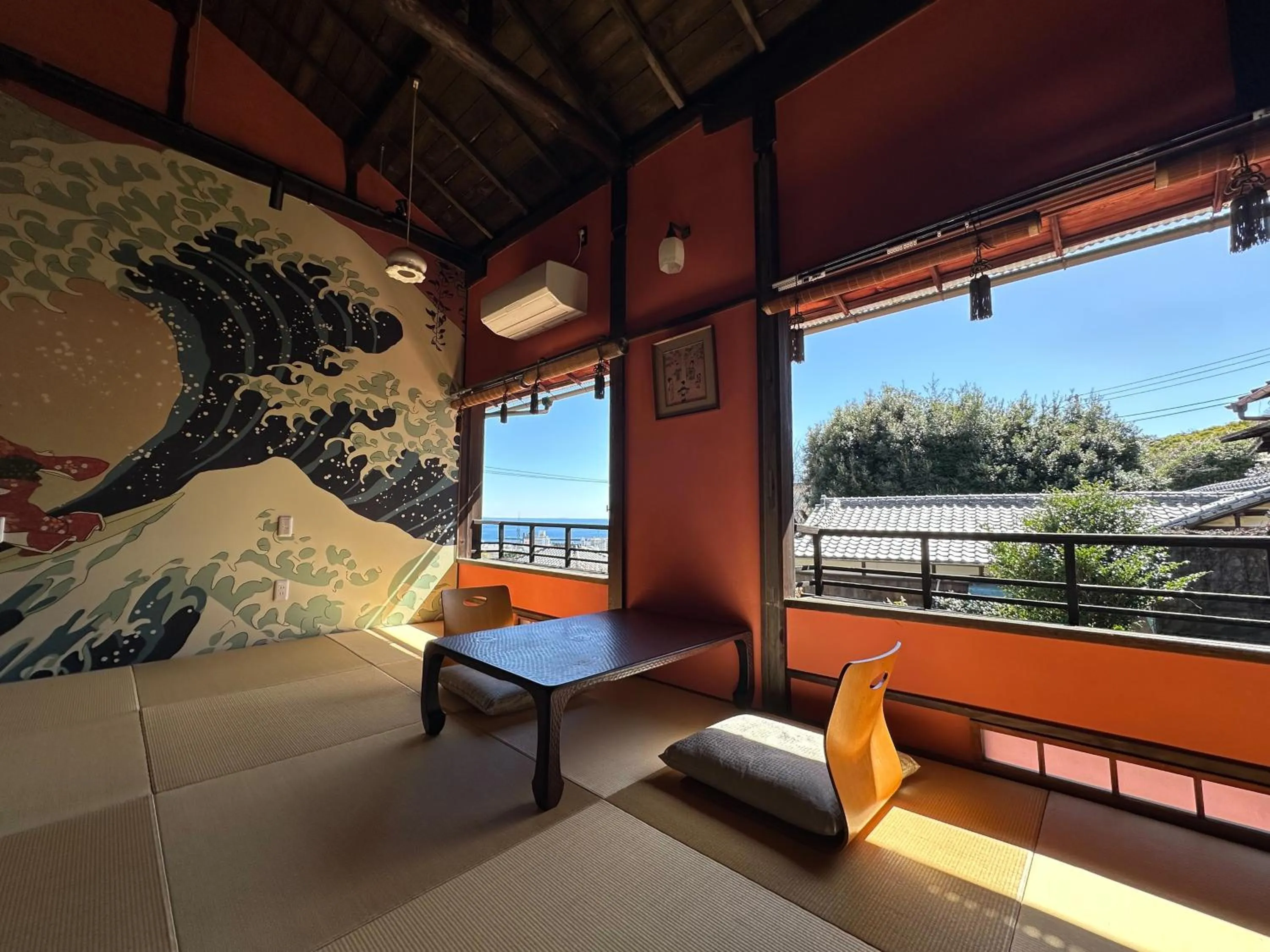 View (from property/room) in Atami Ikyuan 熱海一休庵