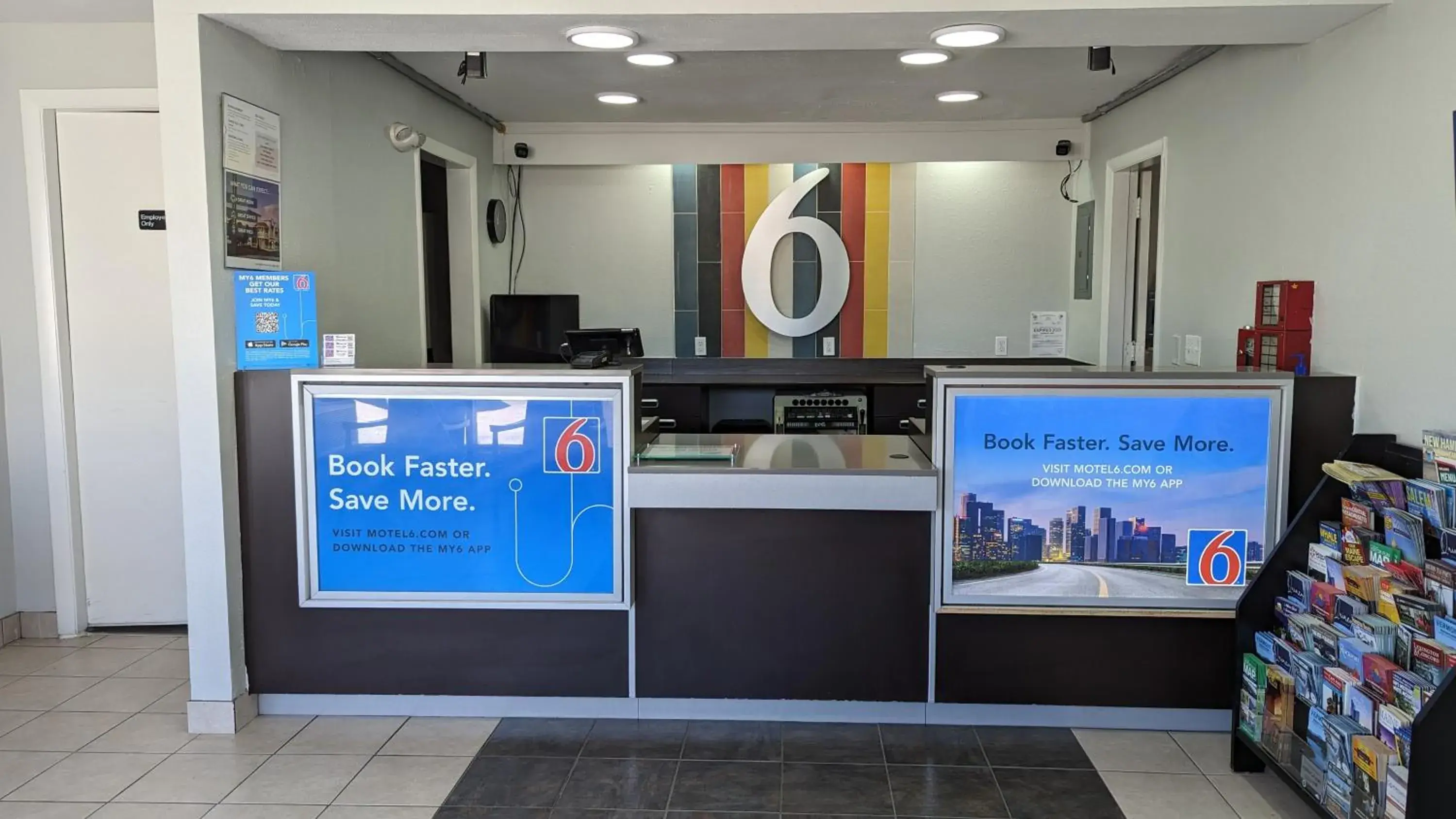 Lobby or reception in Motel 6-Nashua, NH Lobby or reception in Motel 6-Nashua, NH