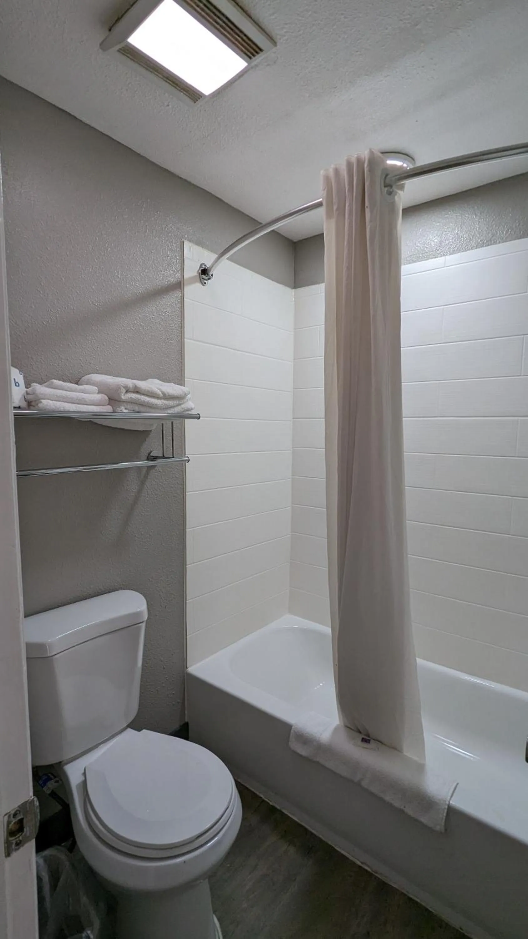 Shower in Motel 6-Nashua, NH