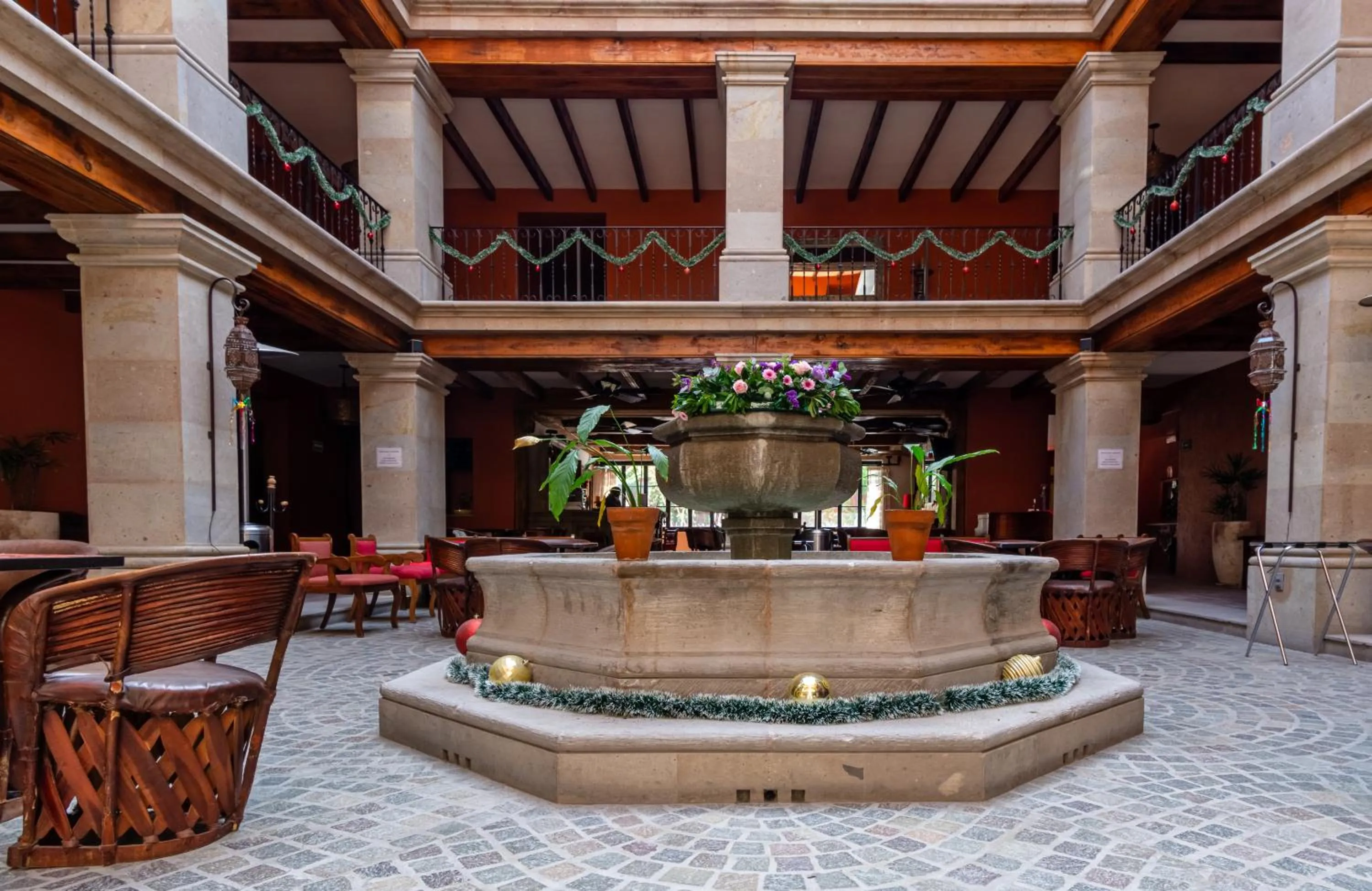 Patio in Hotel Casa Primavera Boutique & Spa