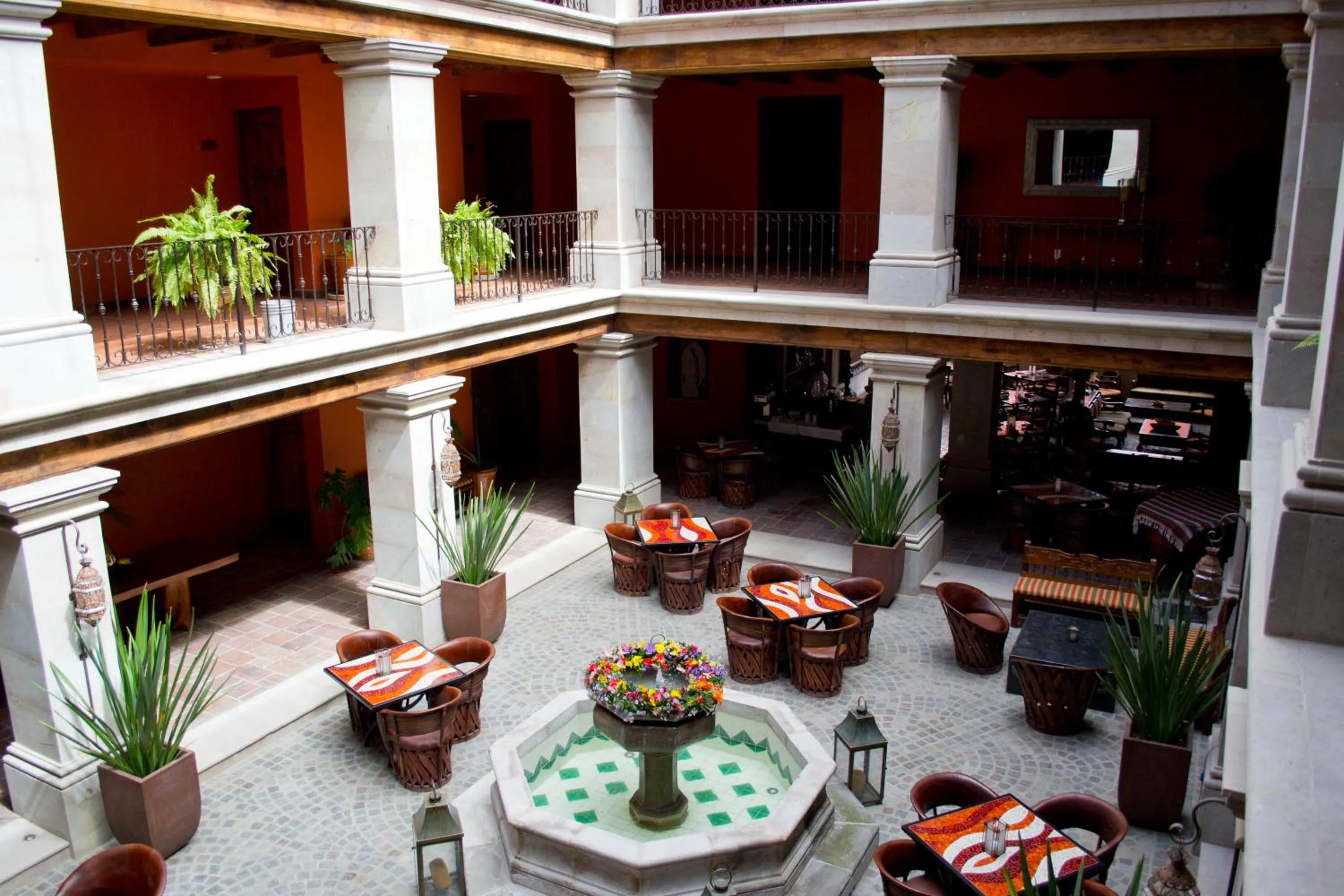 Patio in Hotel Casa Primavera Boutique & Spa