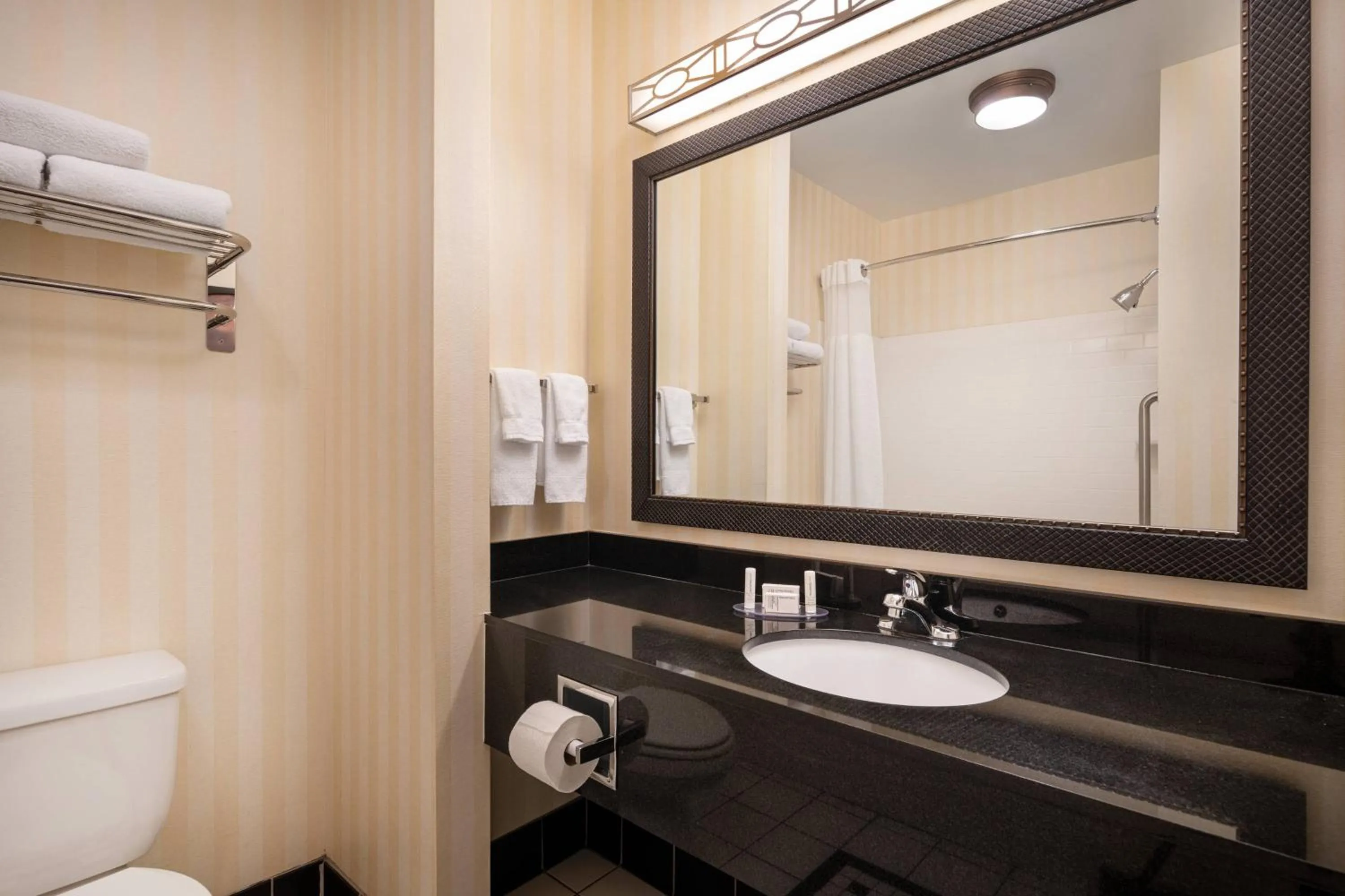 Bathroom in Fairfield Inn & Suites by Marriott Visalia Tulare