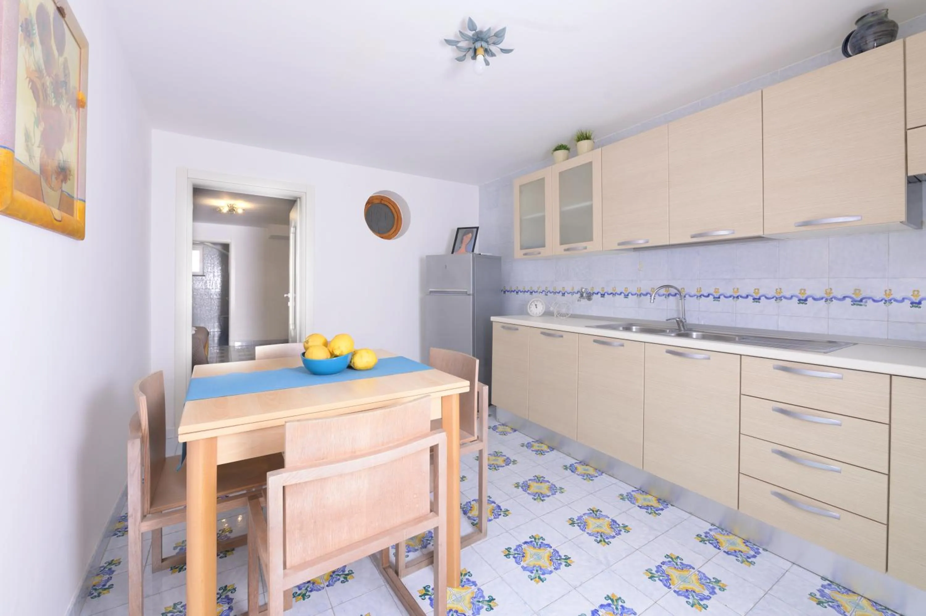 Kitchen or kitchenette in B&B Mediterraneo