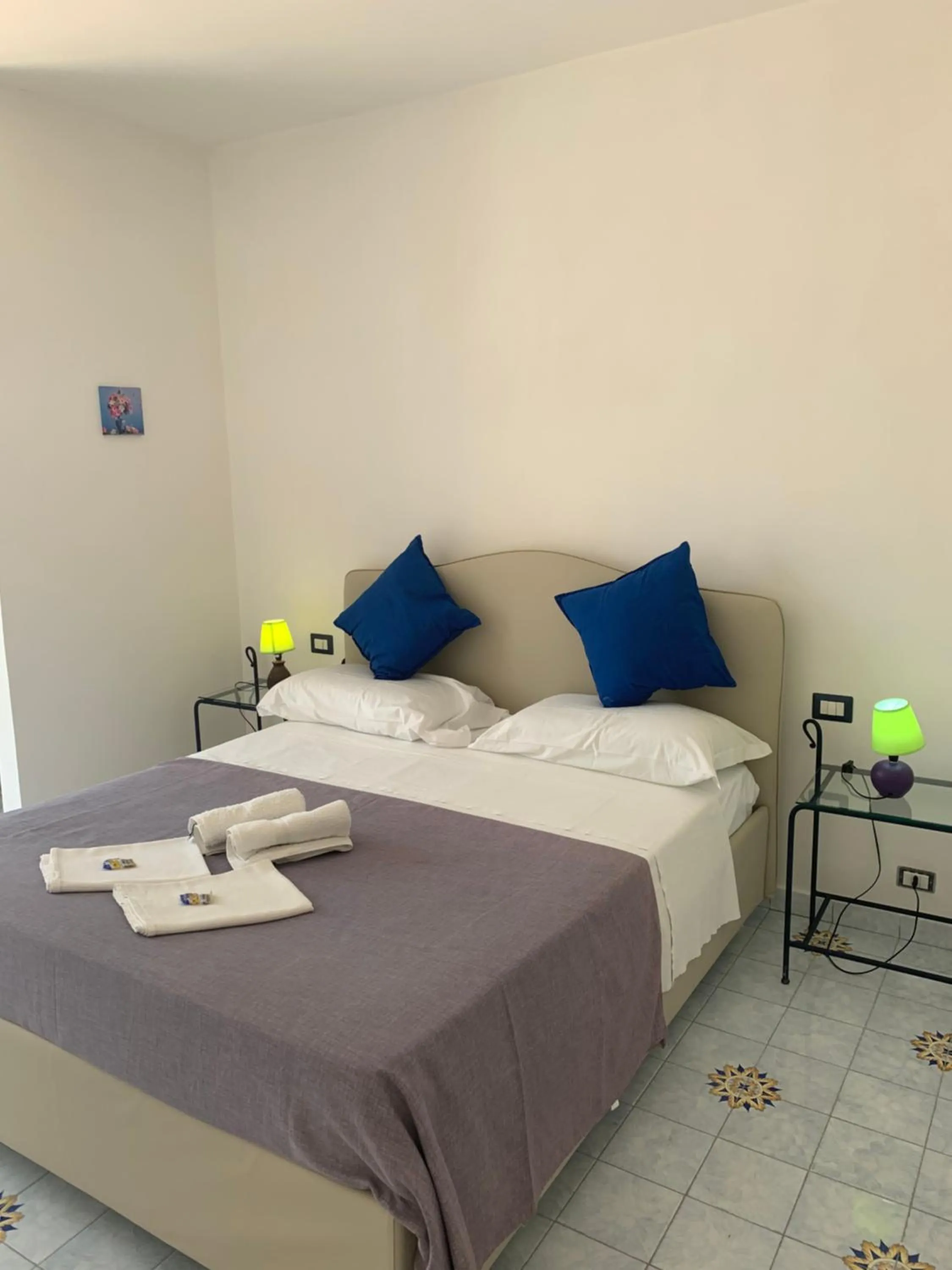 Bed in B&B Mediterraneo