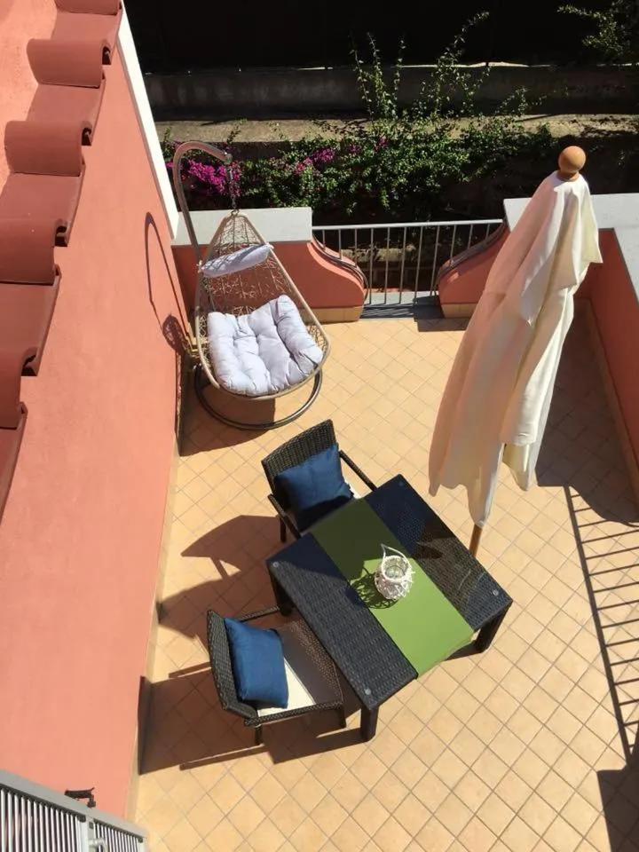 Balcony/Terrace in B&B Mediterraneo