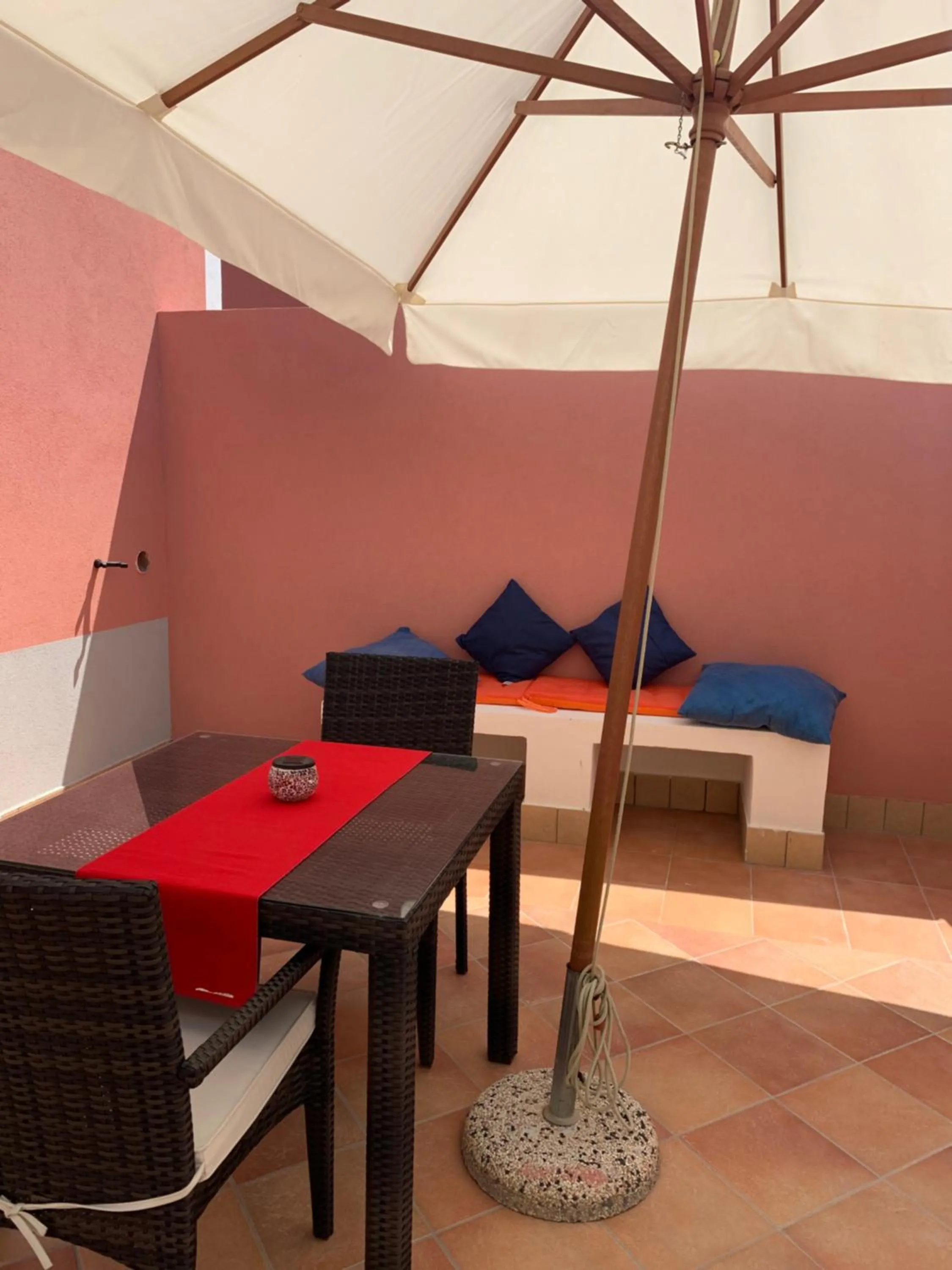 Balcony/Terrace in B&B Mediterraneo