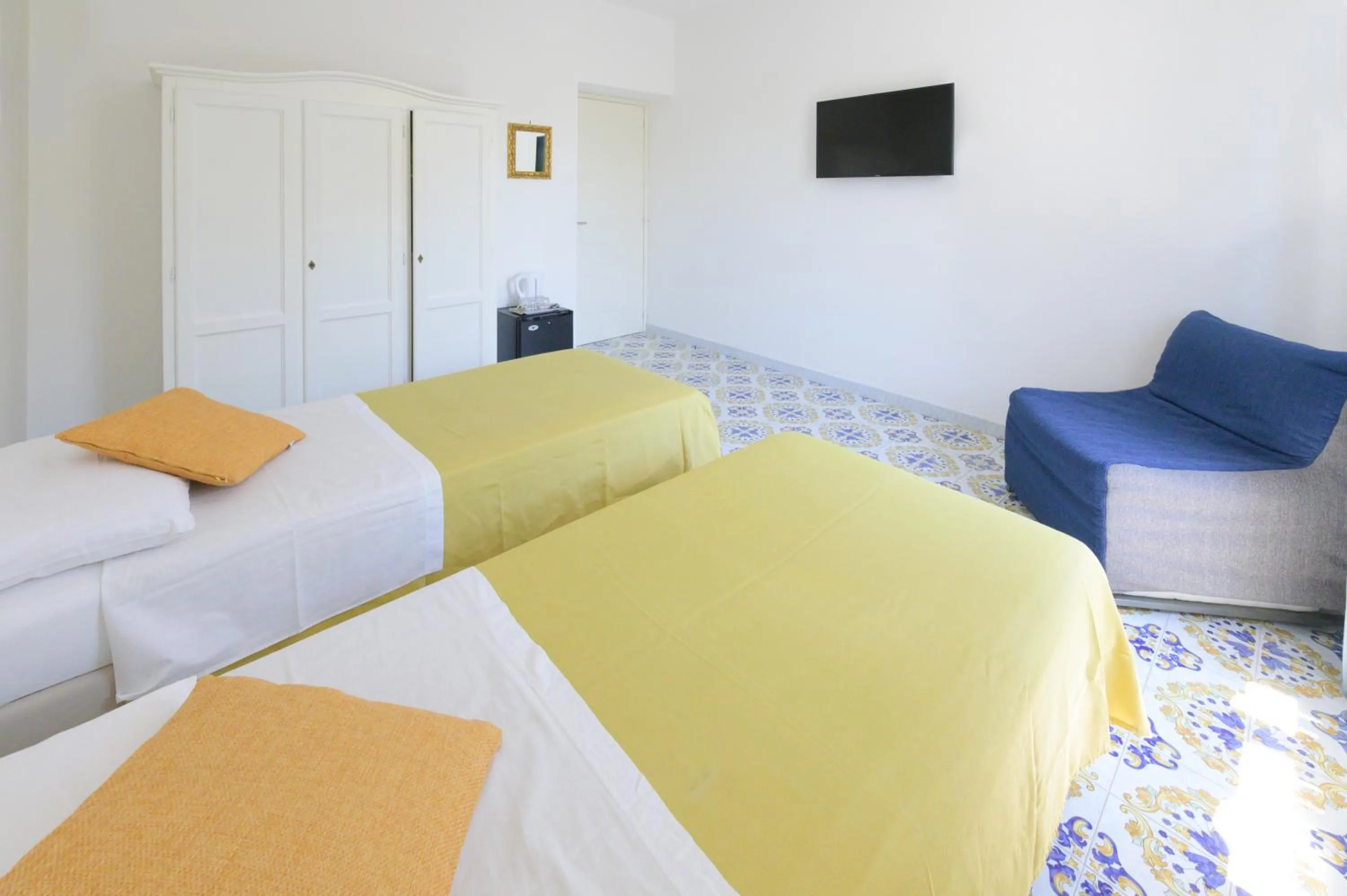 Bedroom, Bed in B&B Mediterraneo