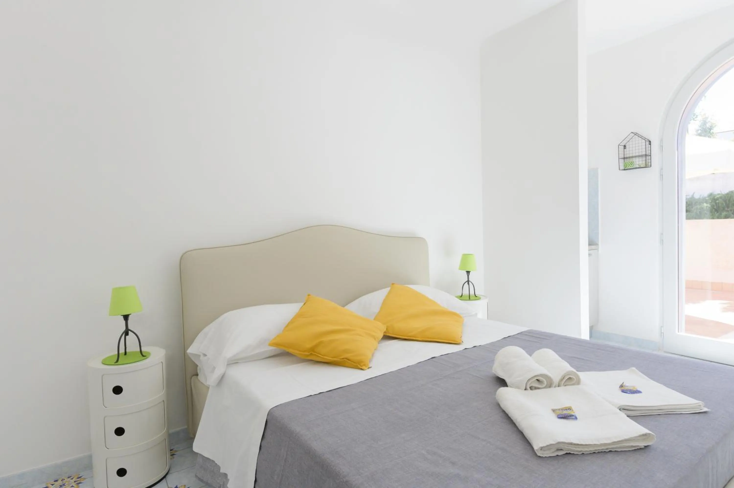 Bed in B&B Mediterraneo