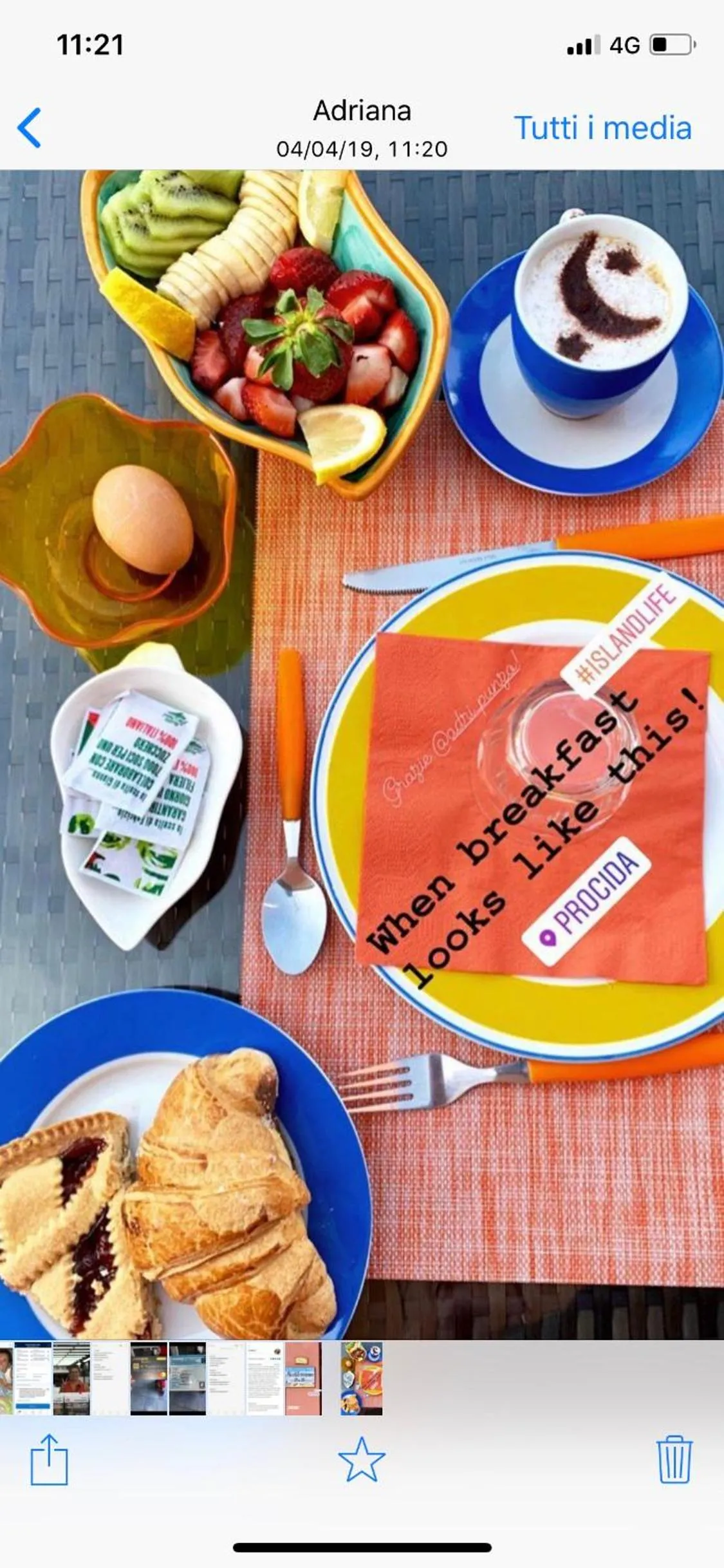 Breakfast in B&B Mediterraneo