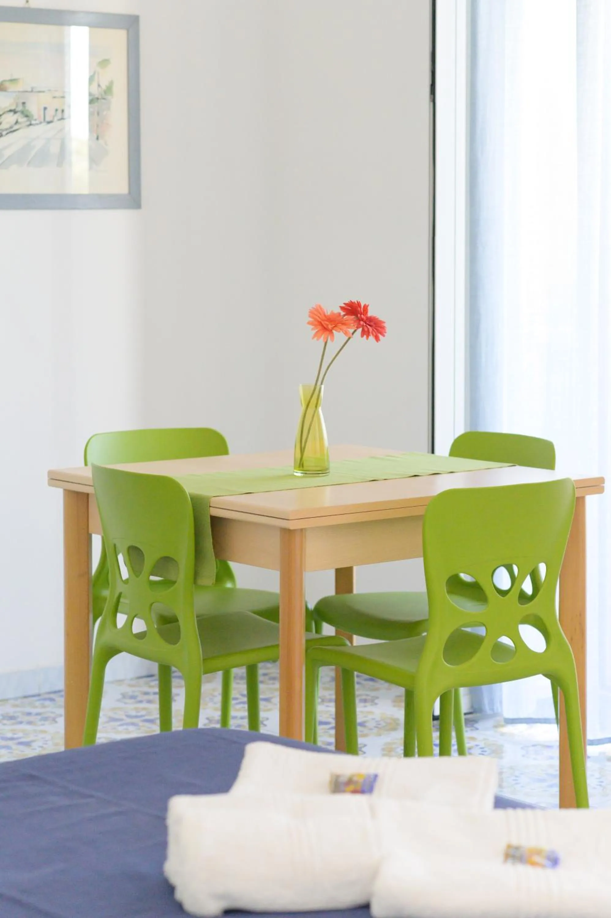 Dining area in B&B Mediterraneo