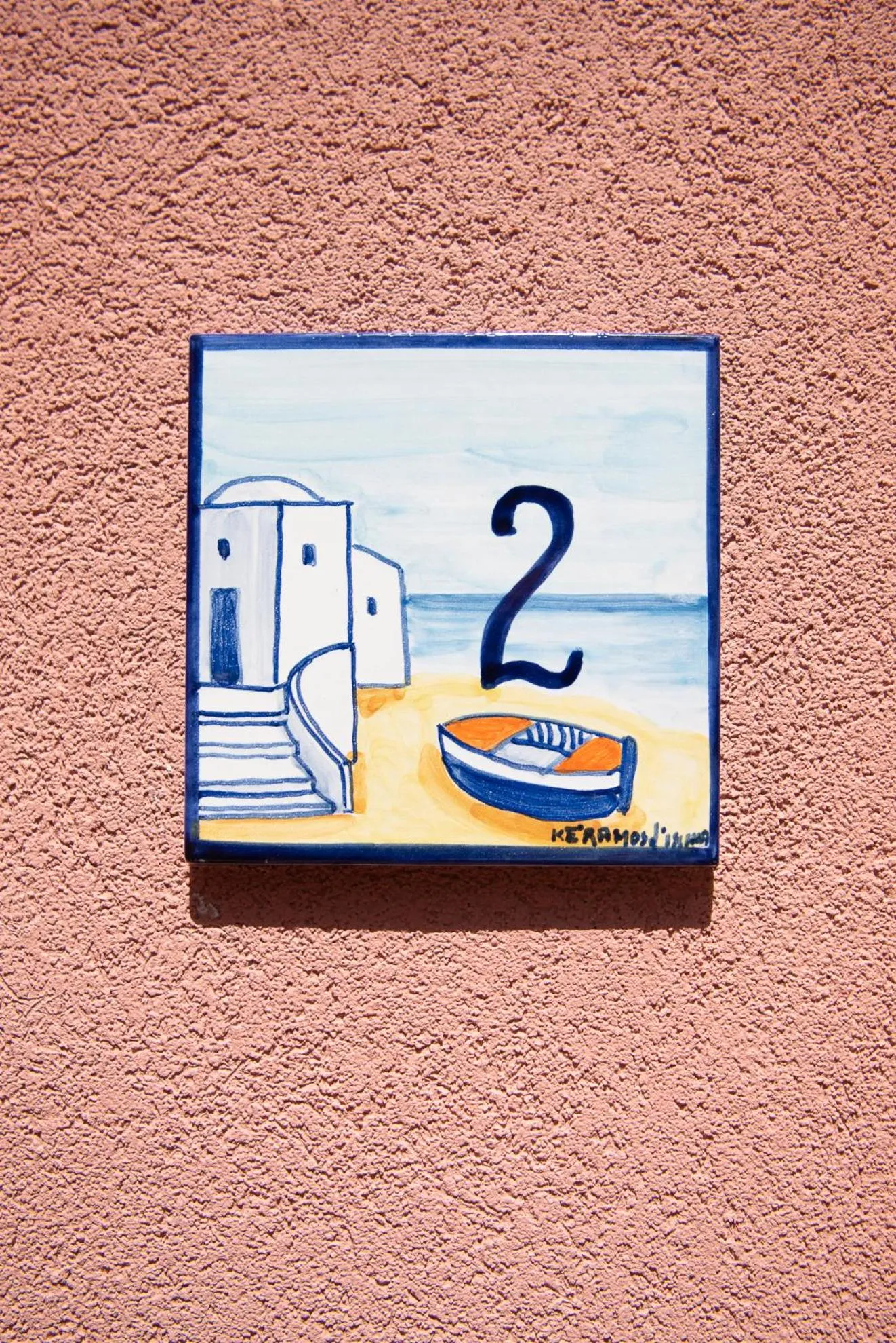 Decorative detail in B&B Mediterraneo