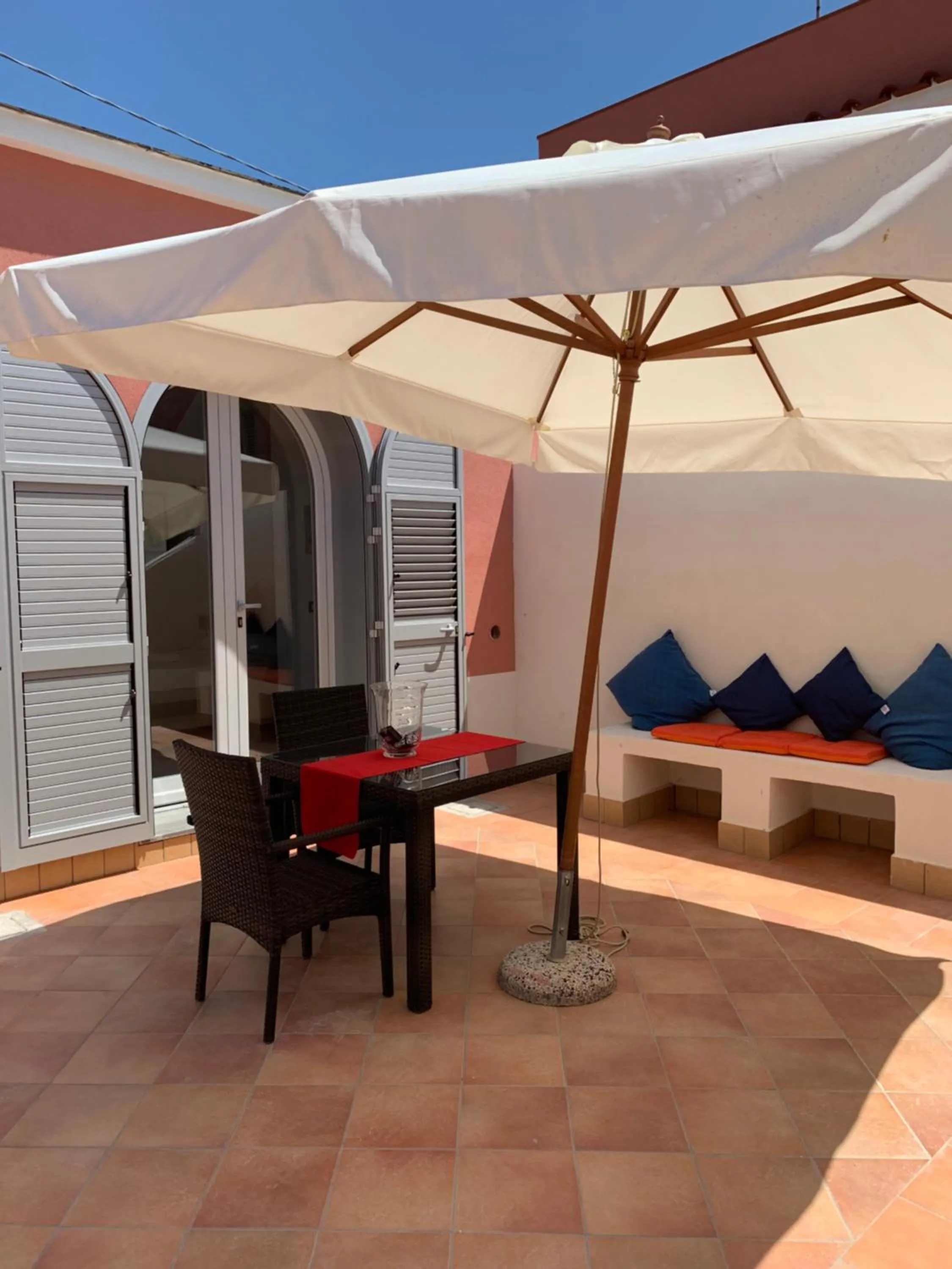 Balcony/Terrace in B&B Mediterraneo