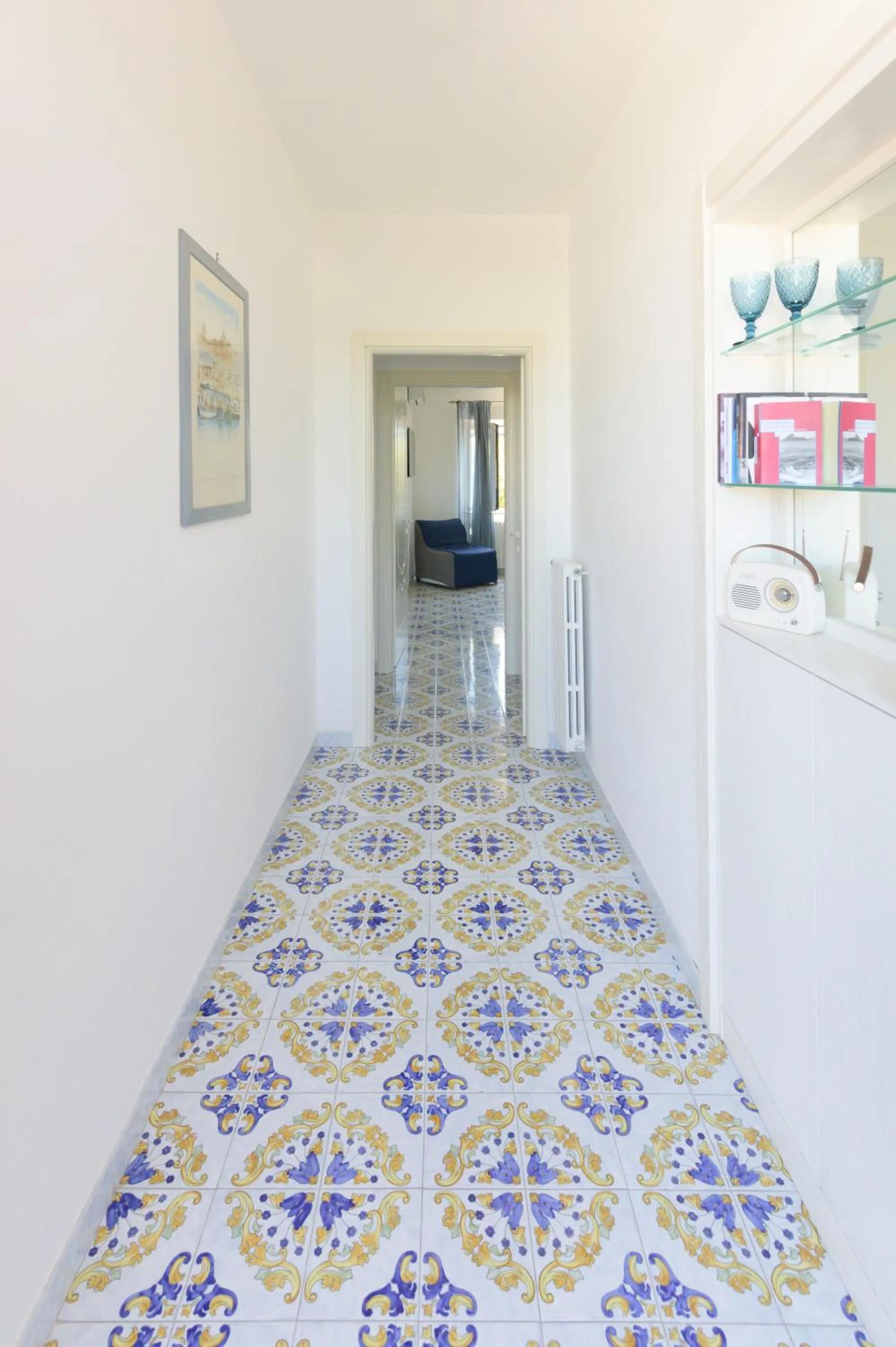 Decorative detail, Bed in B&B Mediterraneo