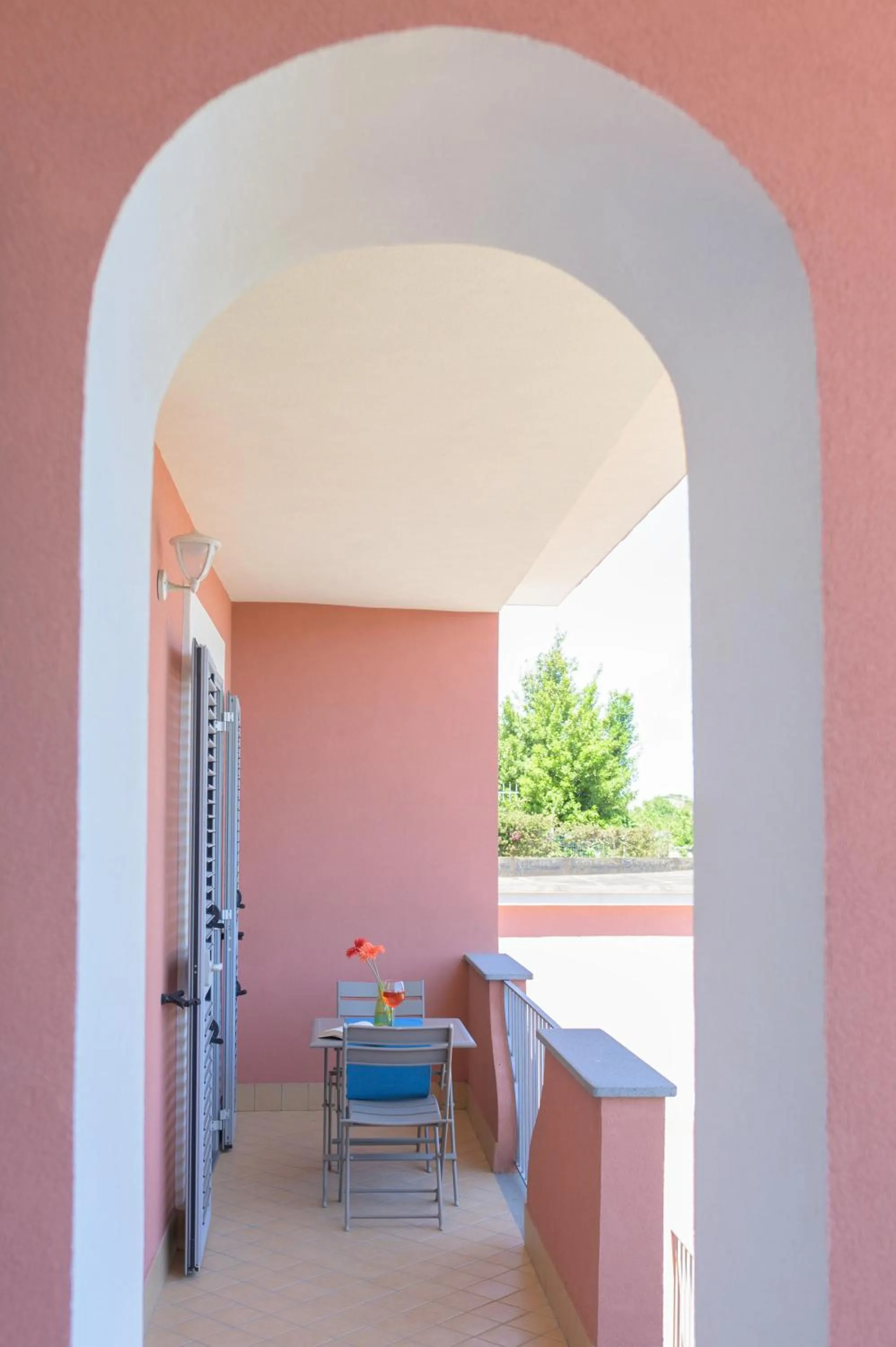 Balcony/Terrace in B&B Mediterraneo