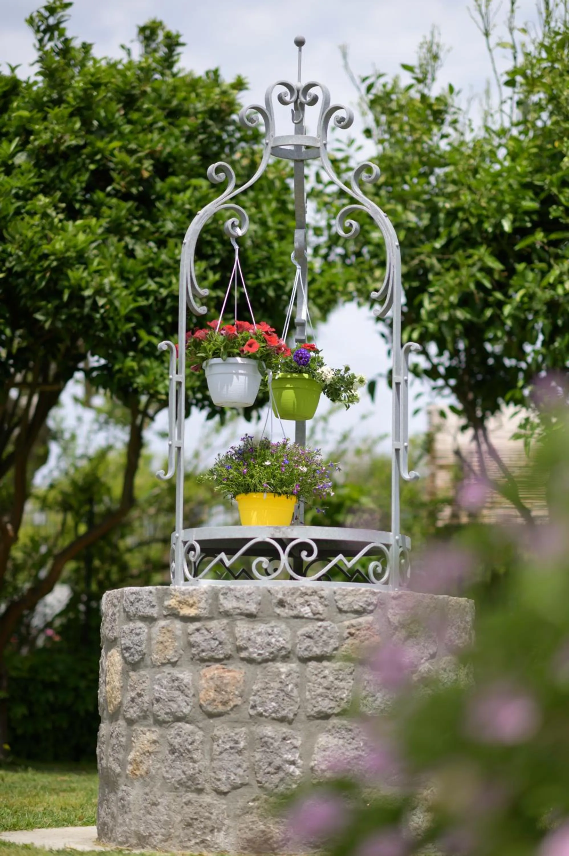 Garden in B&B Mediterraneo