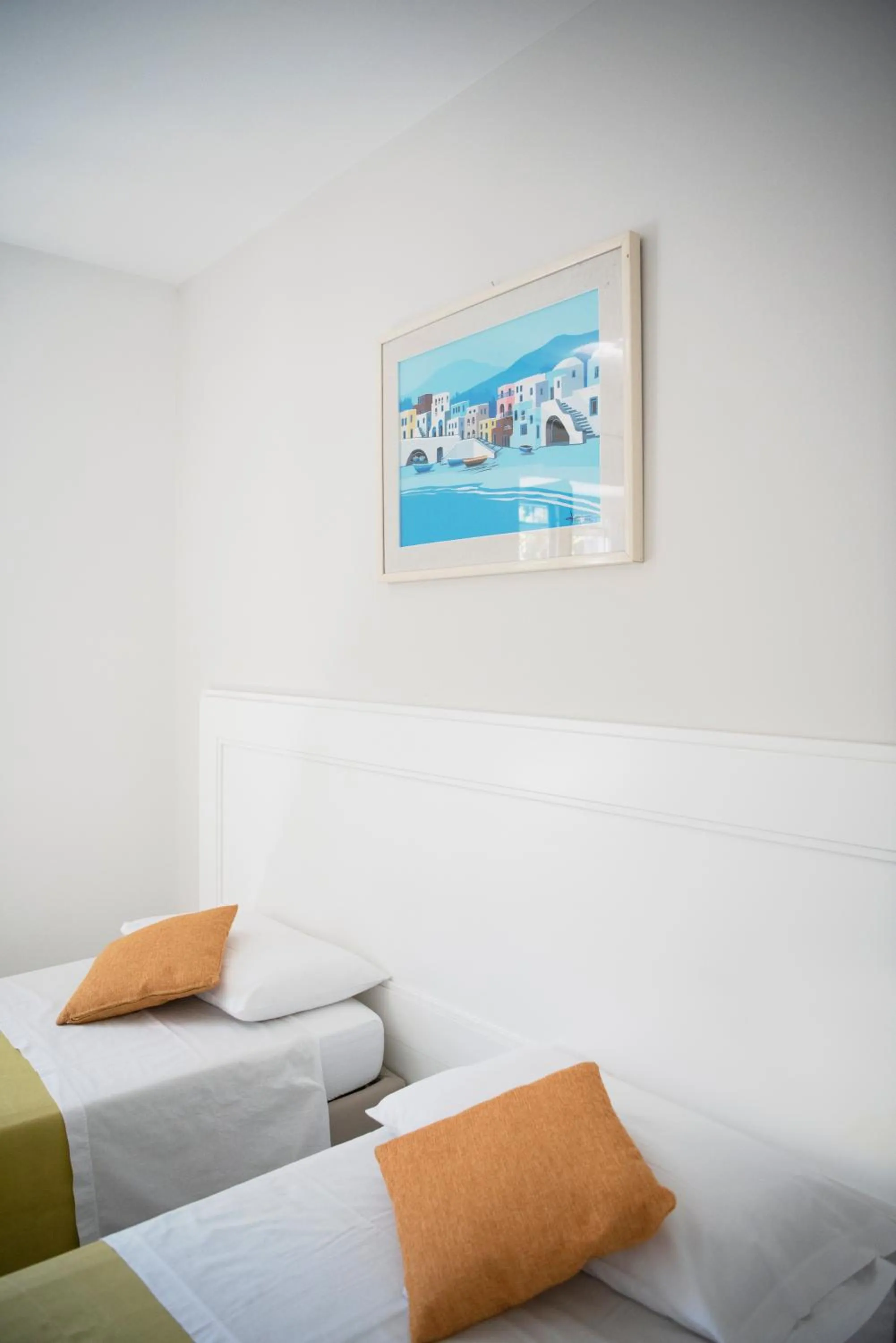 Bed in B&B Mediterraneo