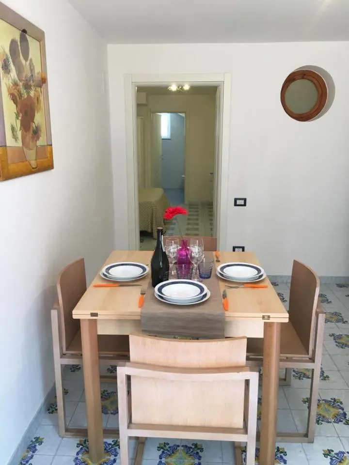 Dining area in B&B Mediterraneo