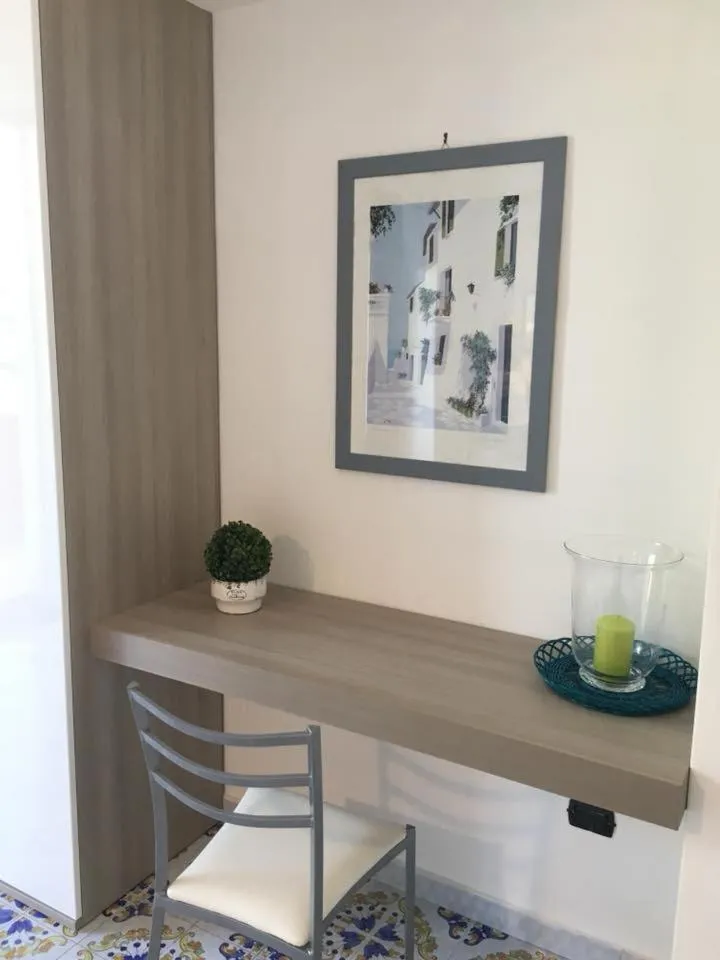 Seating area in B&B Mediterraneo