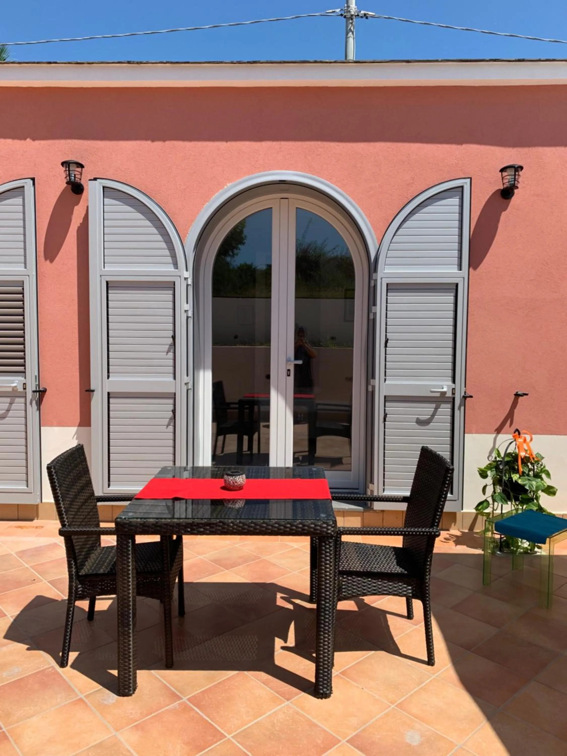 Balcony/Terrace in B&B Mediterraneo