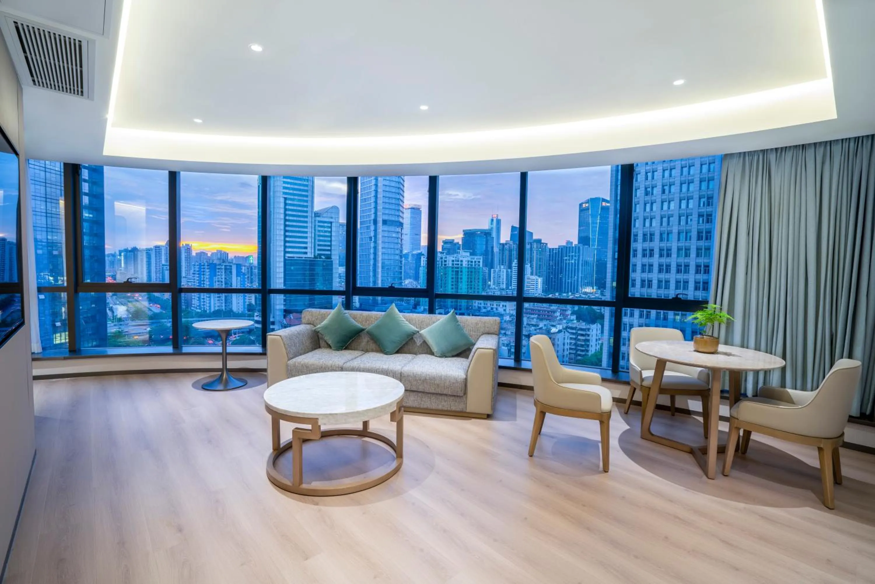 View (from property/room) in Victoria Hotel Guangzhou Zhujiang New Town