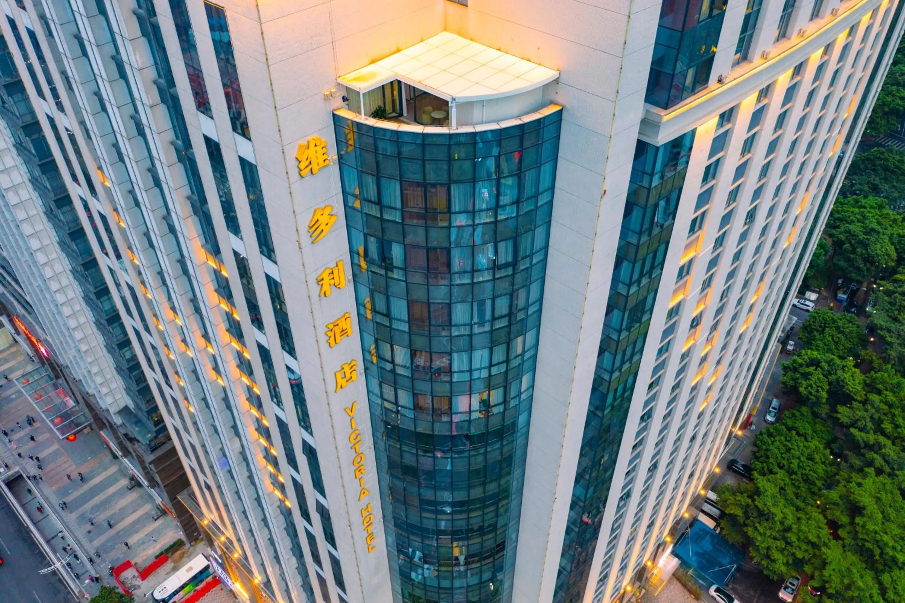 Property building in Victoria Hotel Guangzhou Zhujiang New Town