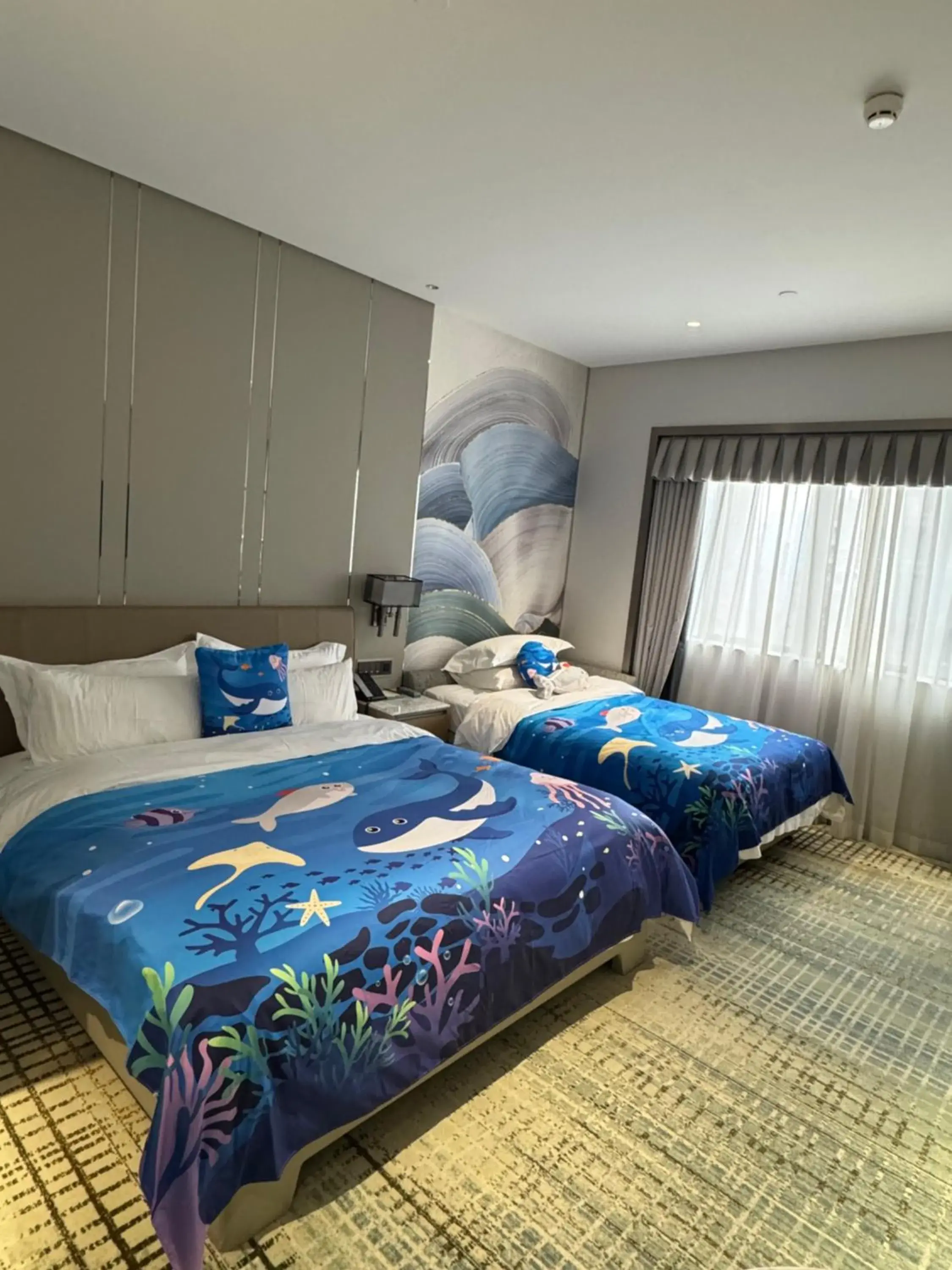 Victoria Family Twin Room in Victoria Hotel Guangzhou Zhujiang New Town Victoria Family Twin Room in Victoria Hotel Guangzhou Zhujiang New Town