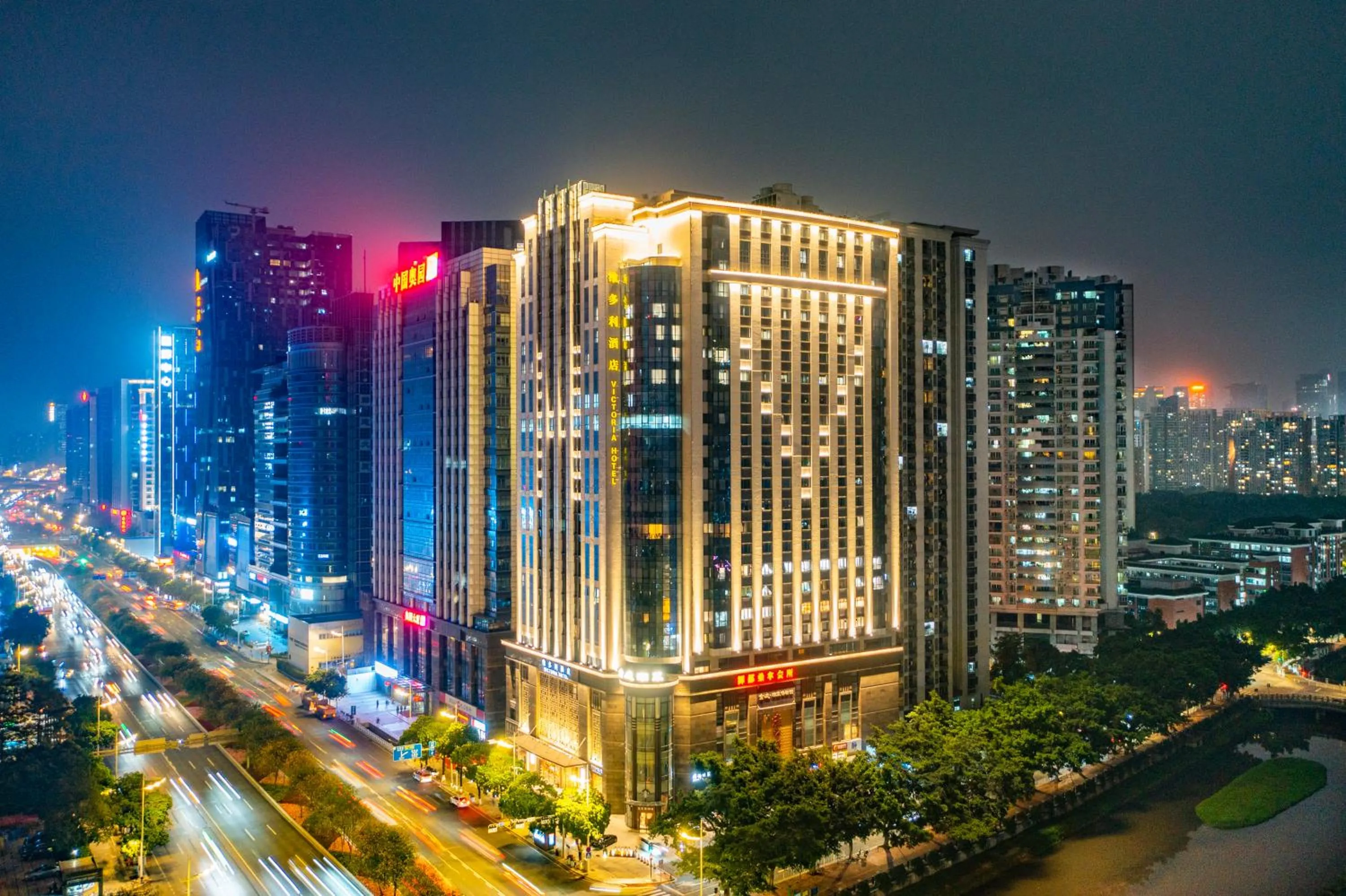 Property building in Victoria Hotel Guangzhou Zhujiang New Town