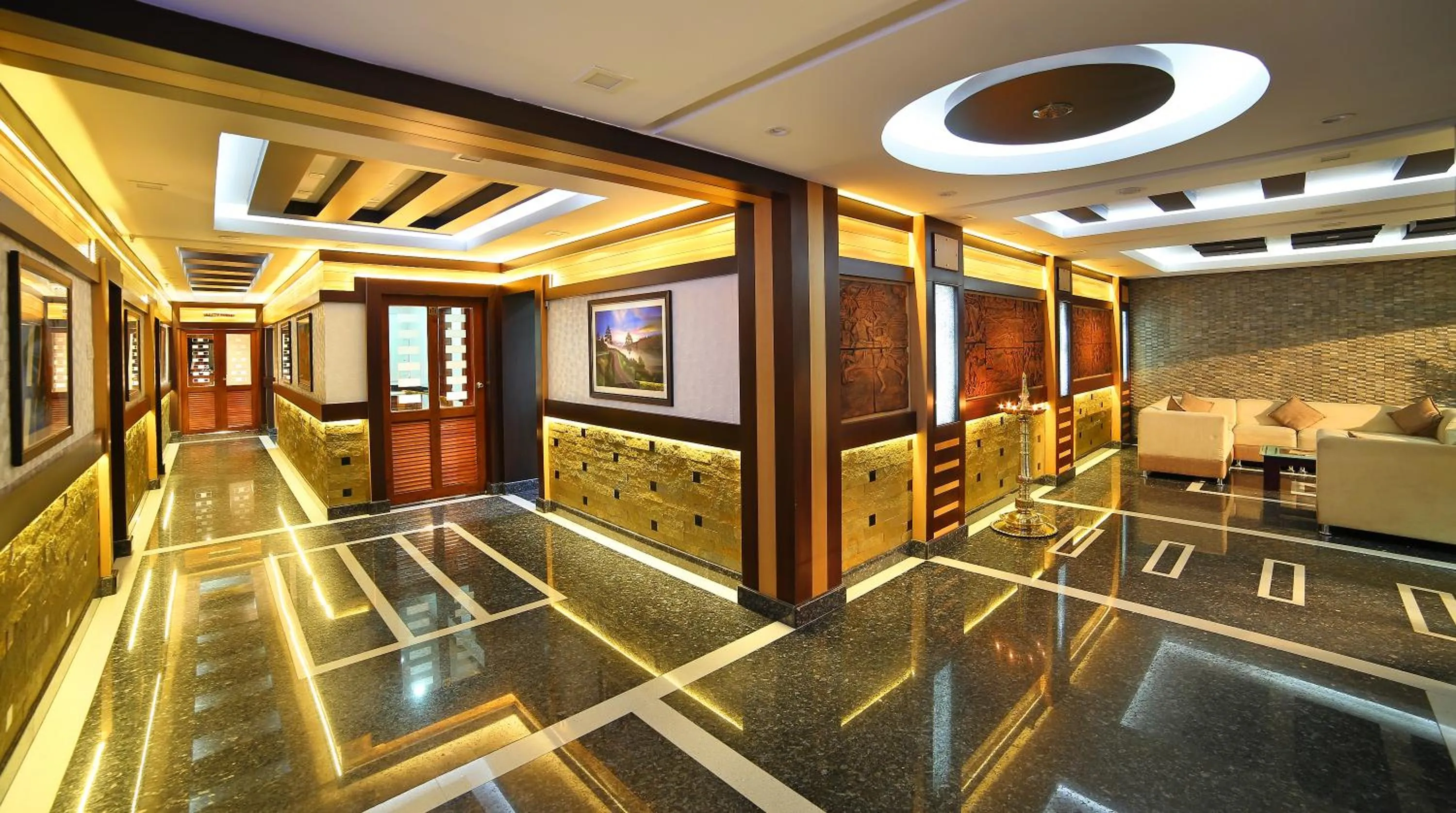 Lobby or reception in Elysium Garden